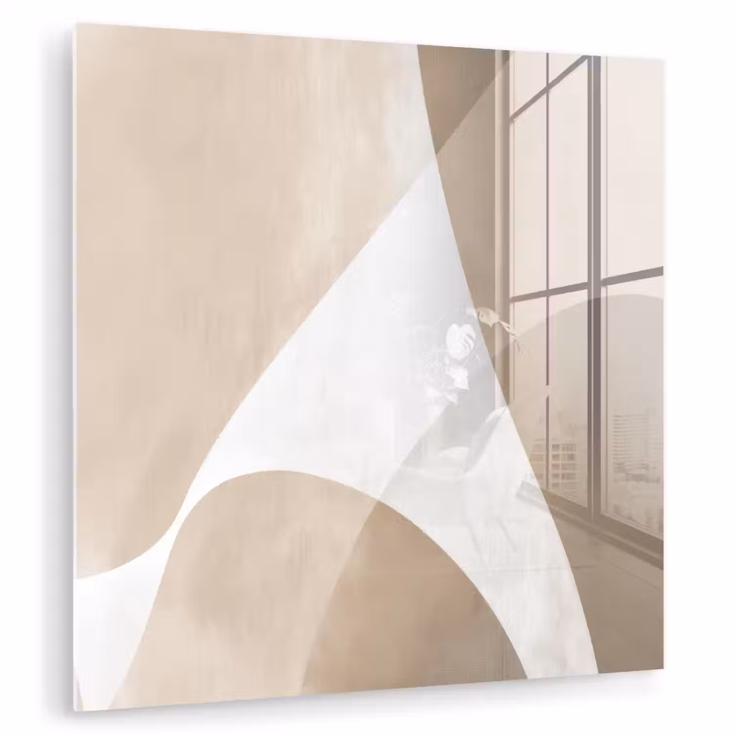 Vloeiende vlakken - Harmonieus - Golvend plexiglas 5mm klein -zzzproduct_nieuw