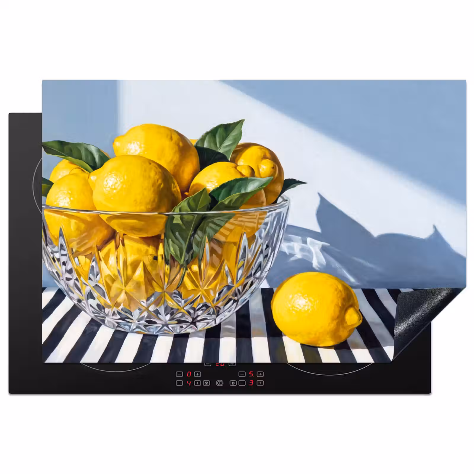 Inductiebeschermer - Citroenen - Fruit - Geel - Citroenen - Fruit - Geel Inductie beschermer vinyl 3mm klein