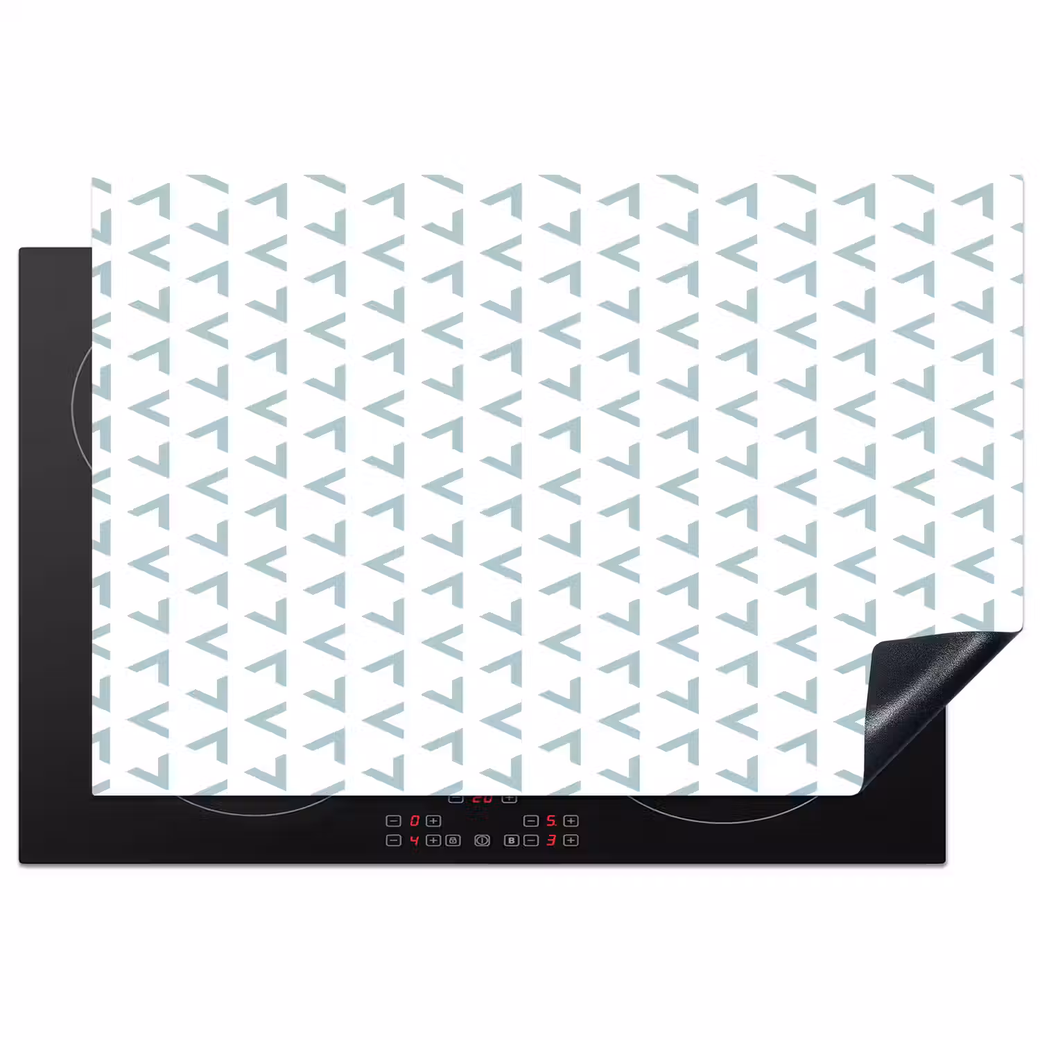 Geometrie - Patronen - Abstract Inductie beschermer vinyl 3mm klein 276 -3d