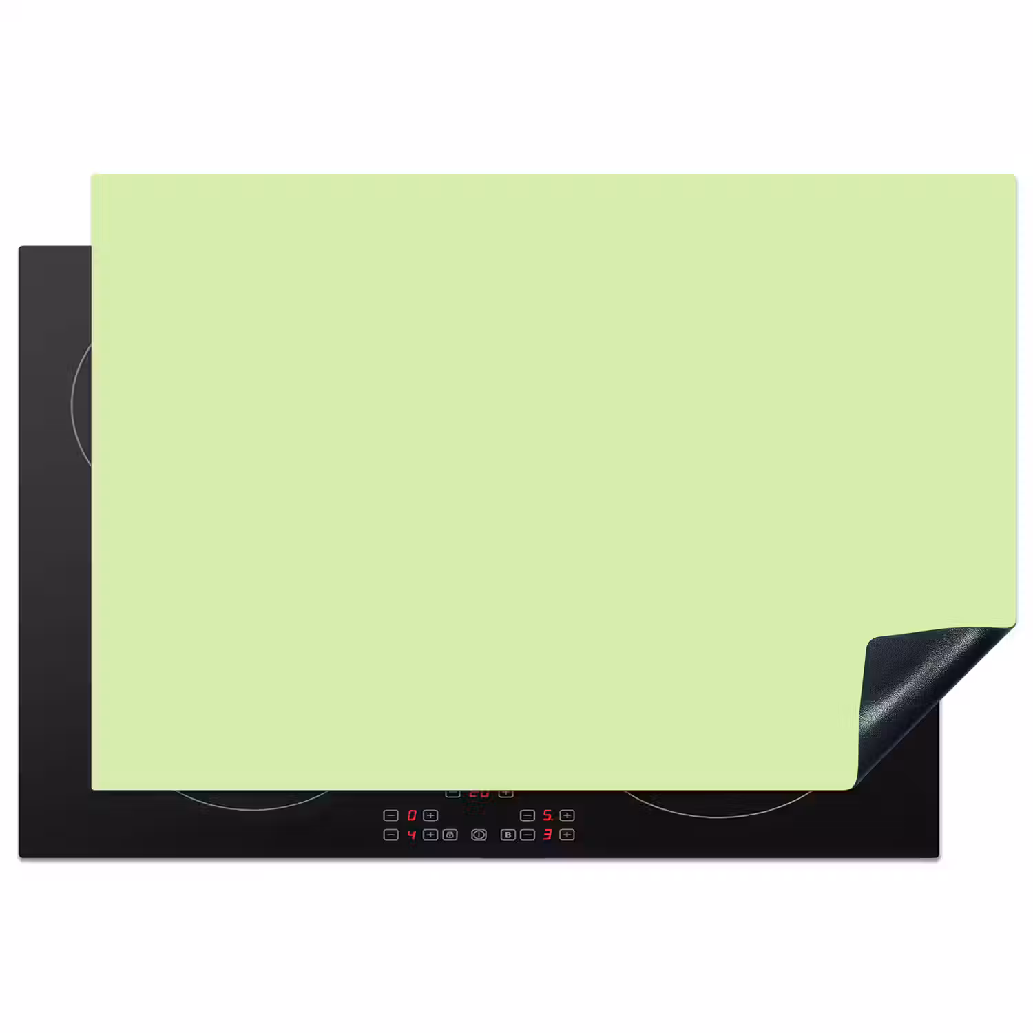 Light - Lime - Groen Inductie beschermer vinyl 3mm klein 276 -3d