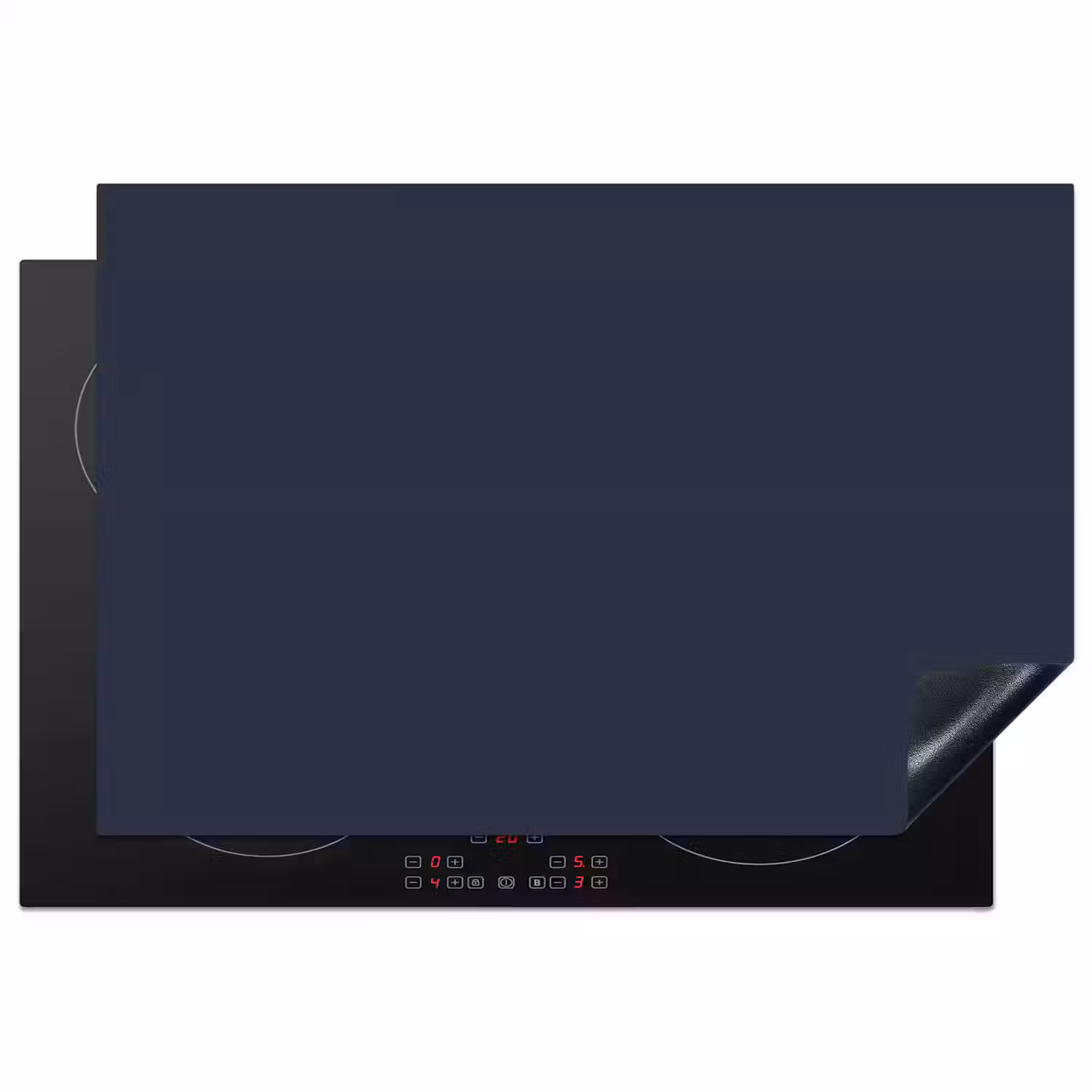 Midnight - Swing - Blauw Inductie beschermer vinyl 3mm klein 276 -3d