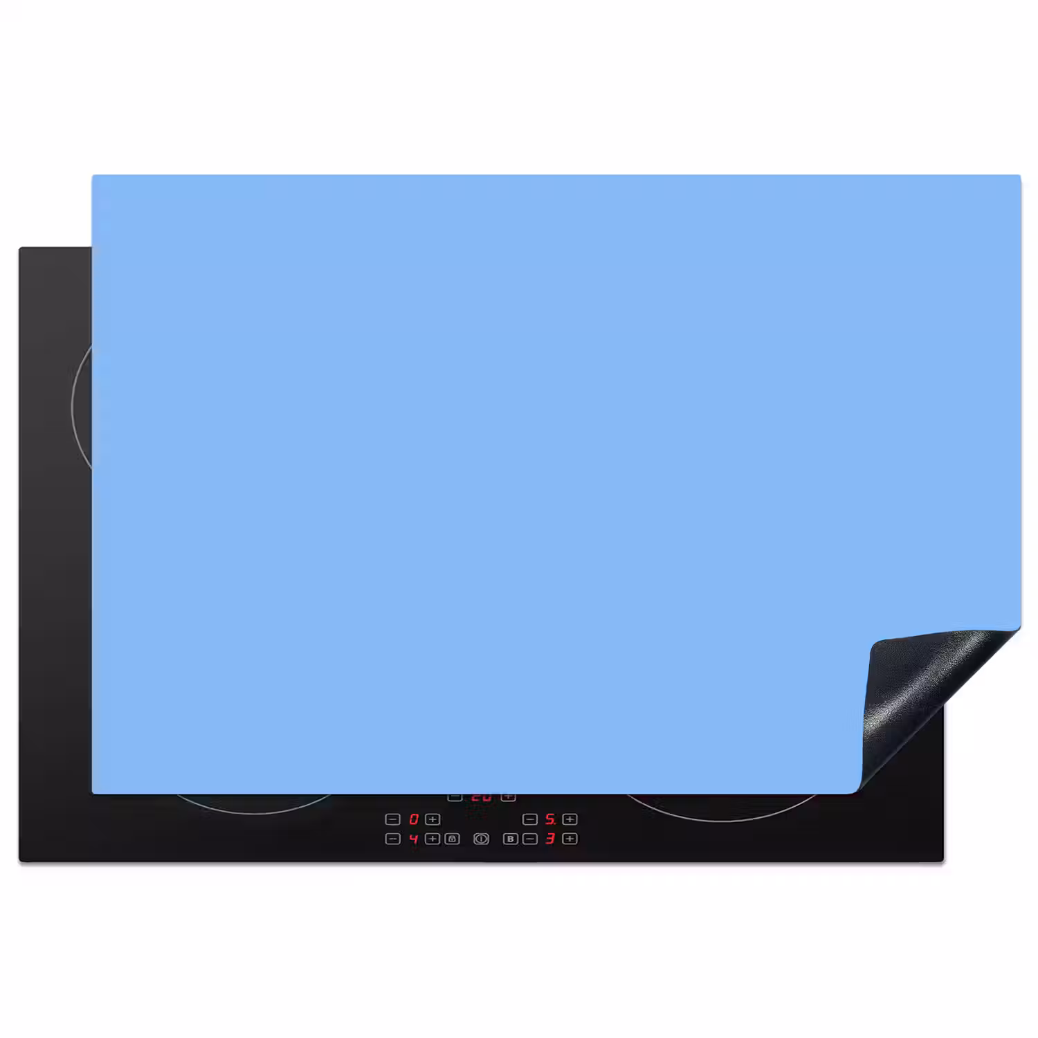 Sky - Glow - Blauw Inductie beschermer vinyl 3mm klein 276 -3d