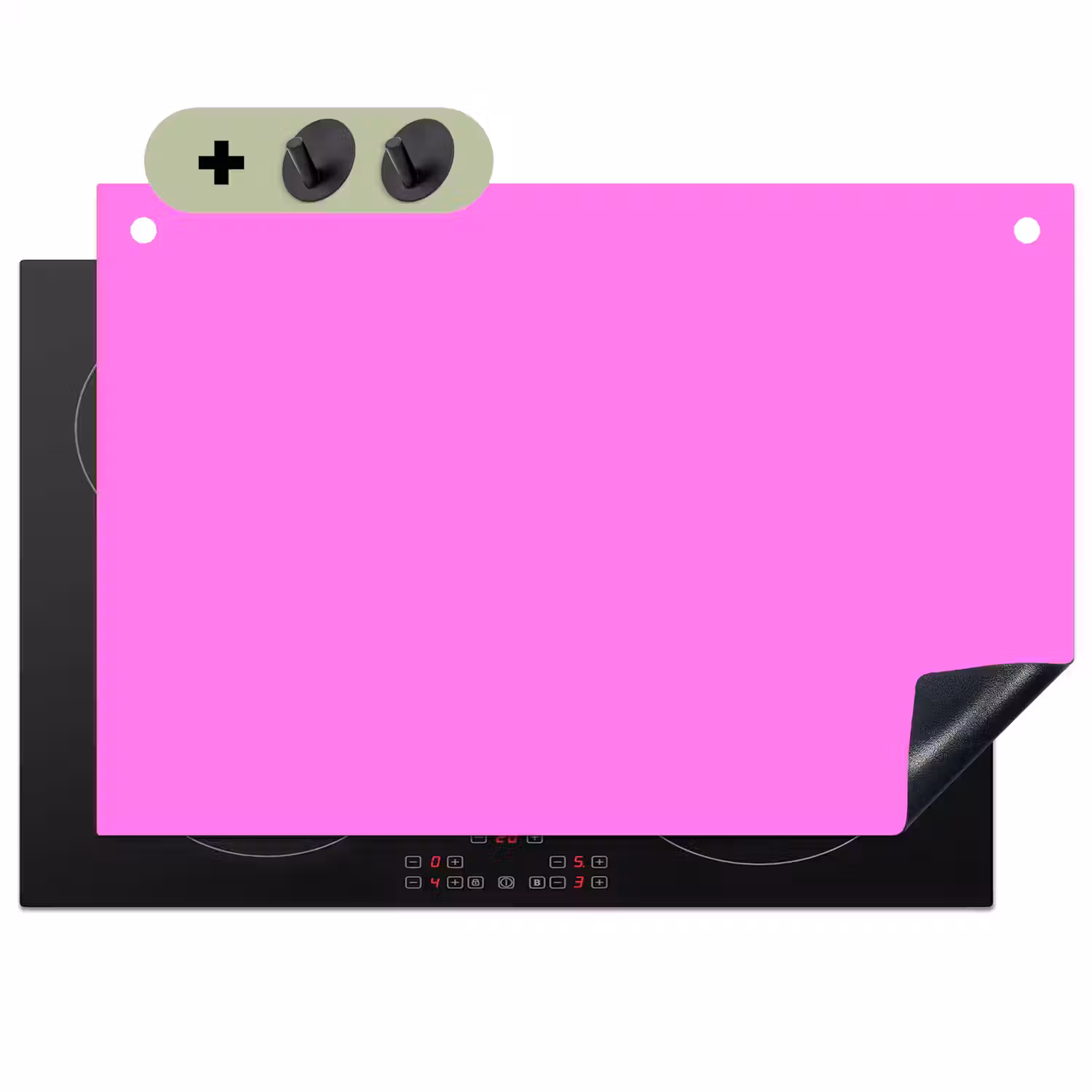 Bright - Orchid - Roze Inductie beschemer met haakjes klein 777 -3d