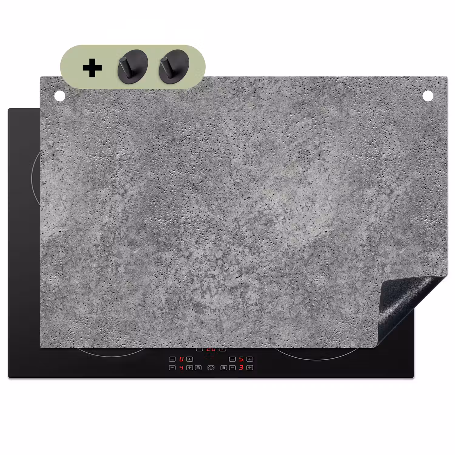 Patronen - Industrieel - Beton Inductie beschemer met haakjes klein 777 -3d