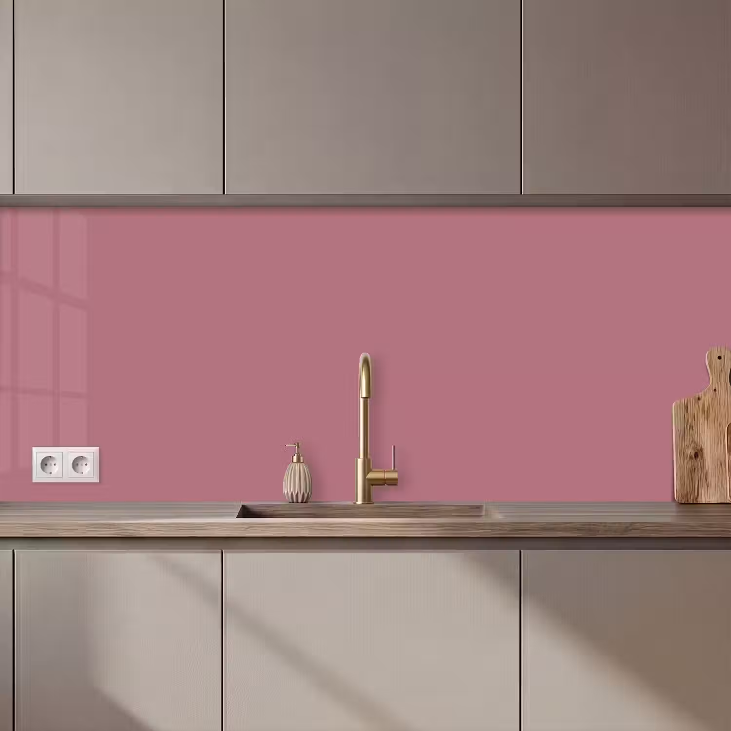 Antique - Mauve - Roze keuken achterwand 2 middel 871 zz_3dshopping