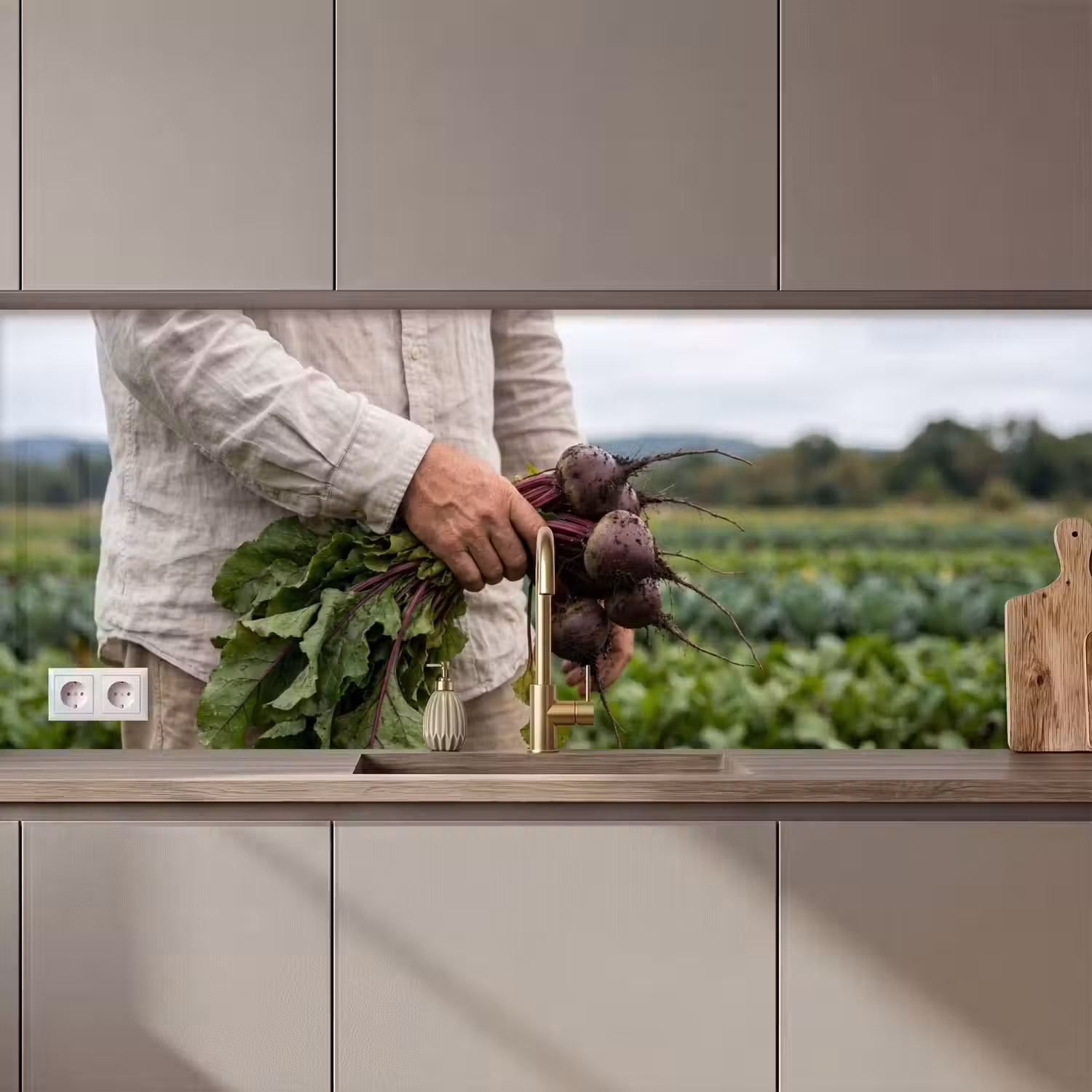 Bieten - Vers - Moestuin keuken achterwand 2 middel zz_3dshopping