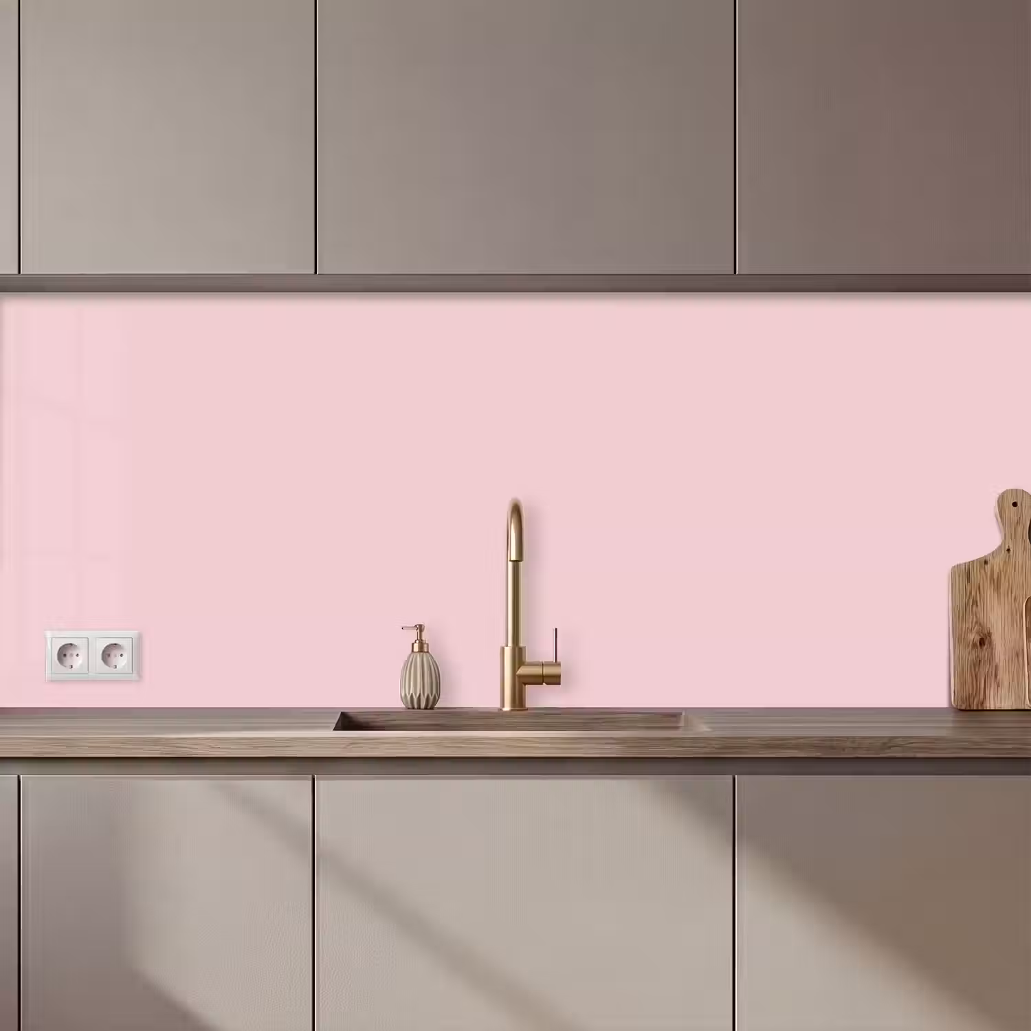 Blush - Pink - Roze keuken achterwand 2 middel 871 zz_3dshopping