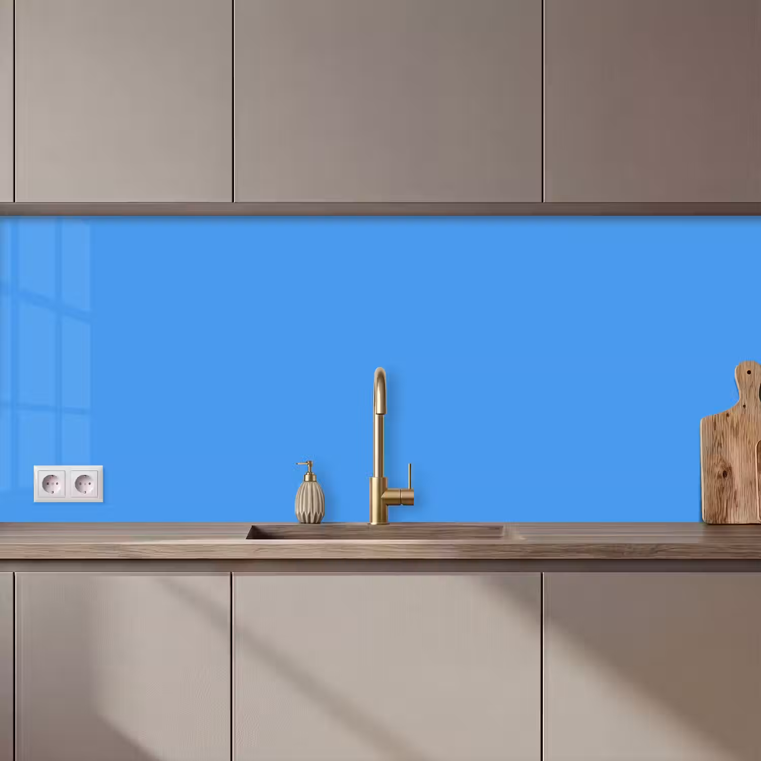 Bright - Azure - Blauw keuken achterwand 2 middel 871 zz_3dshopping