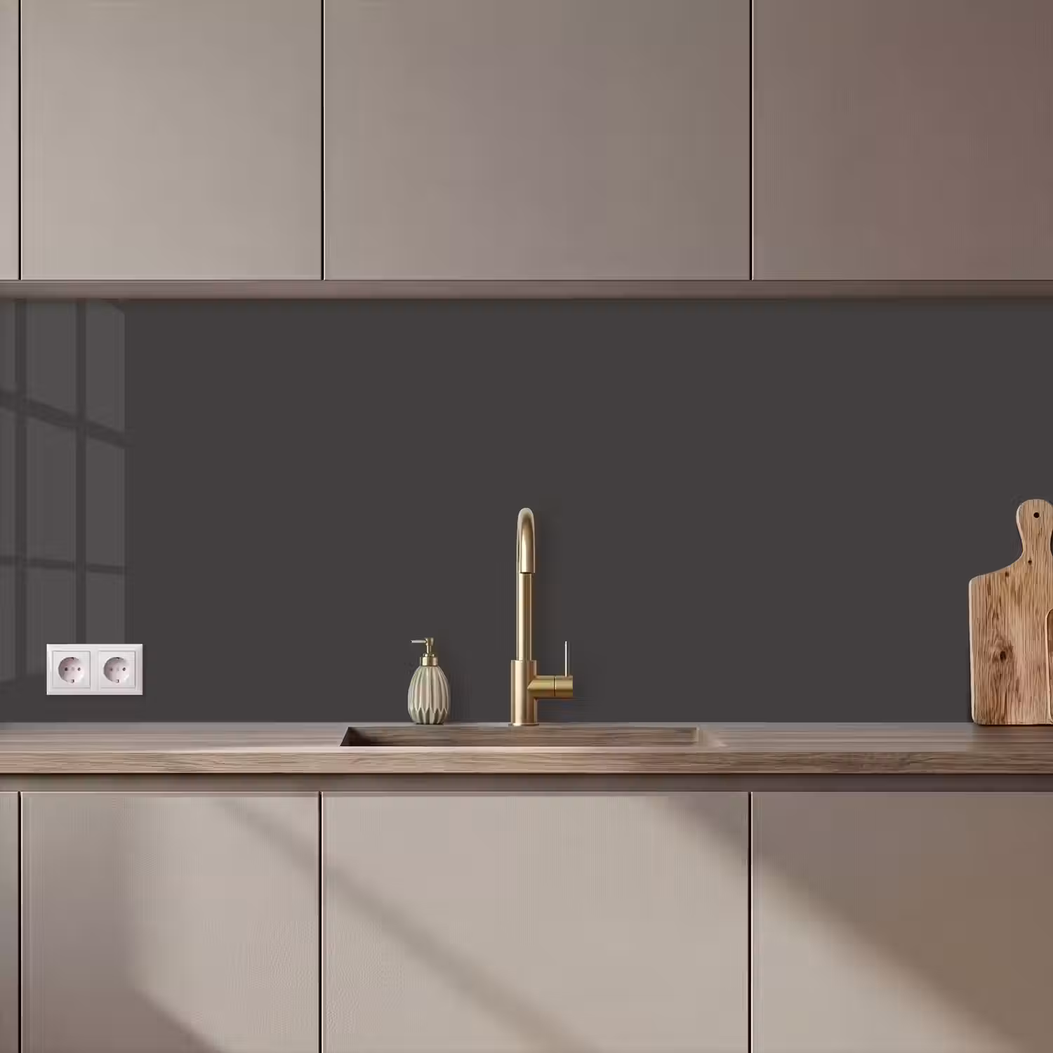 Charcoal - Grijs- Grey keuken achterwand 2 middel 871 zz_3dshopping