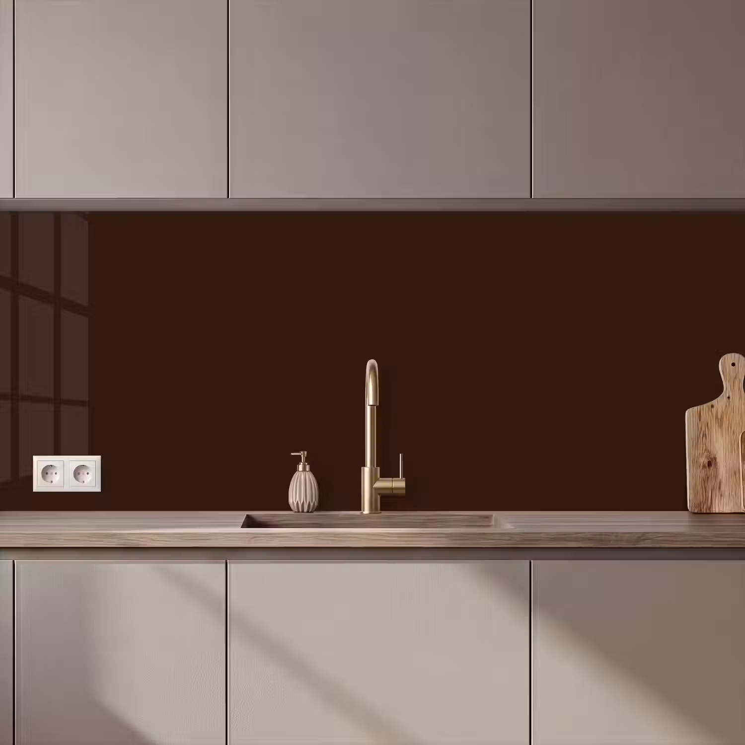 Dark - Chocolate - Bruin keuken achterwand 2 middel 871 zz_3dshopping