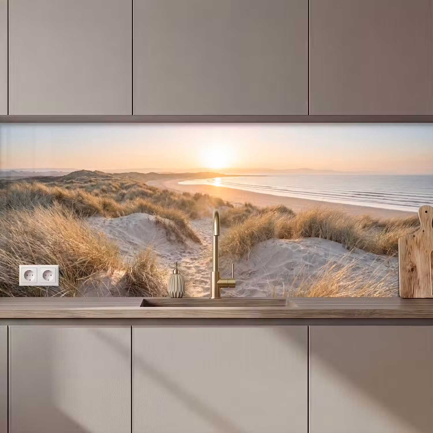 Duinen - Strand - Zee keuken achterwand 2 middel zz_3dshopping