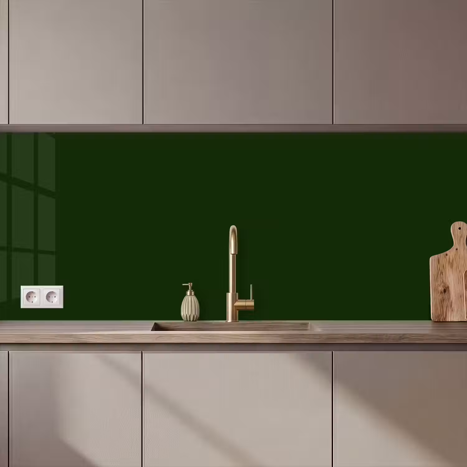 Forest - Green - Groen keuken achterwand 2 middel 871 zz_3dshopping