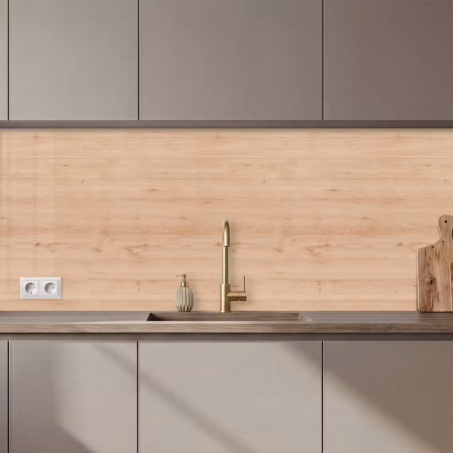 Hout - Patronen - Planken keuken achterwand 2 middel 871 zz_3dshopping