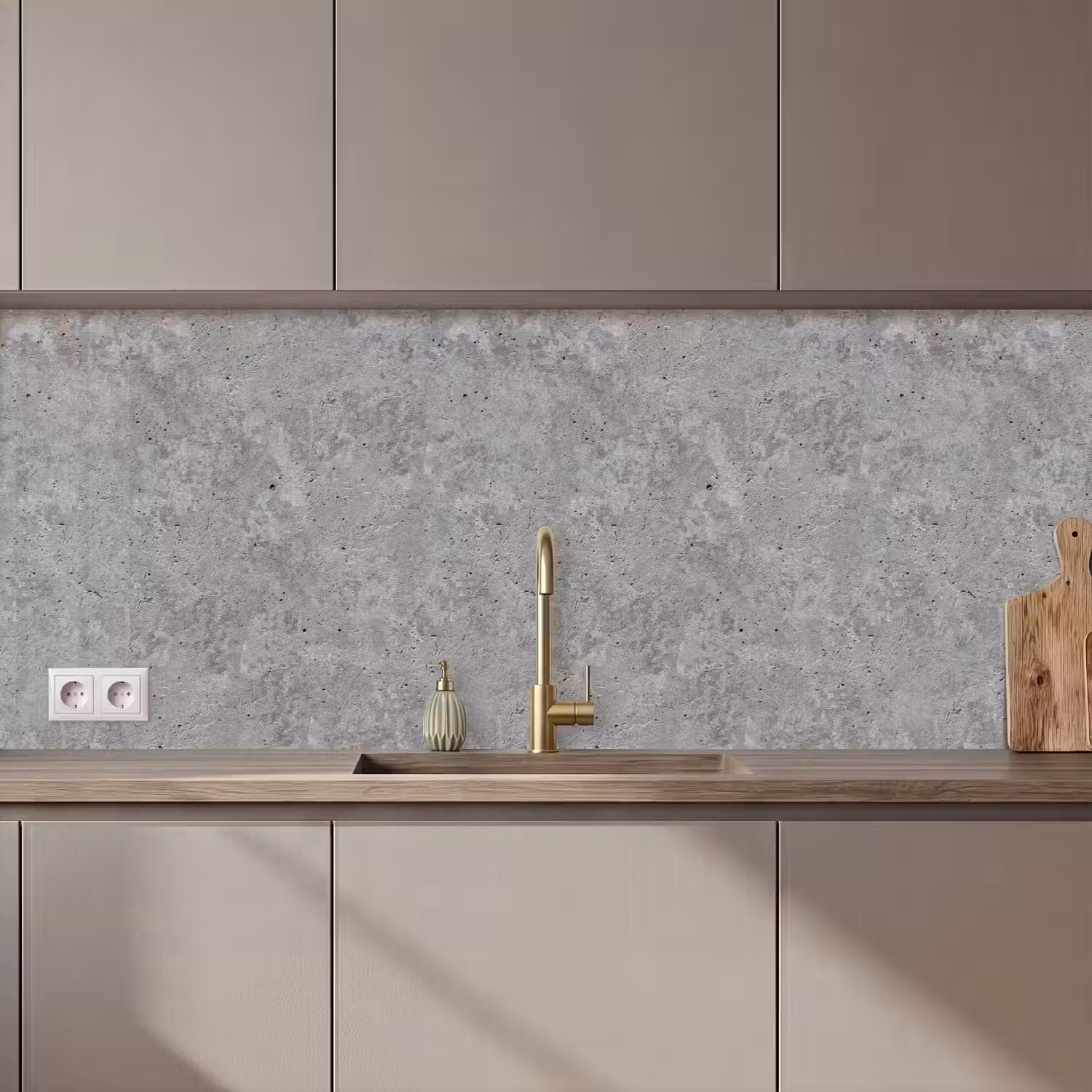 Patroon - Cement - Beton keuken achterwand 2 middel 871 zz_3dshopping