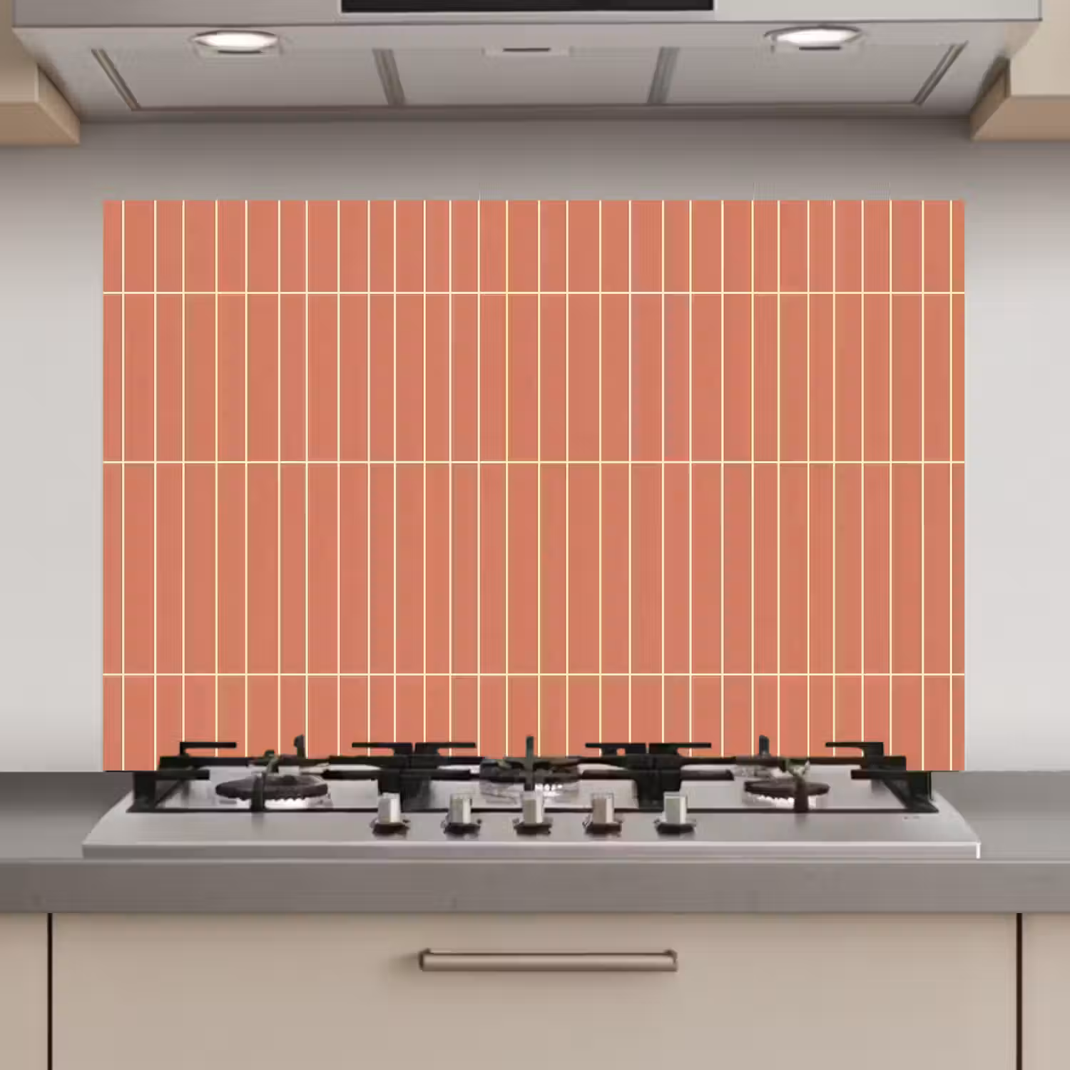 Patroon - Tegels - Terracotta keuken achterwand spatscherm klein 900 -3d_website