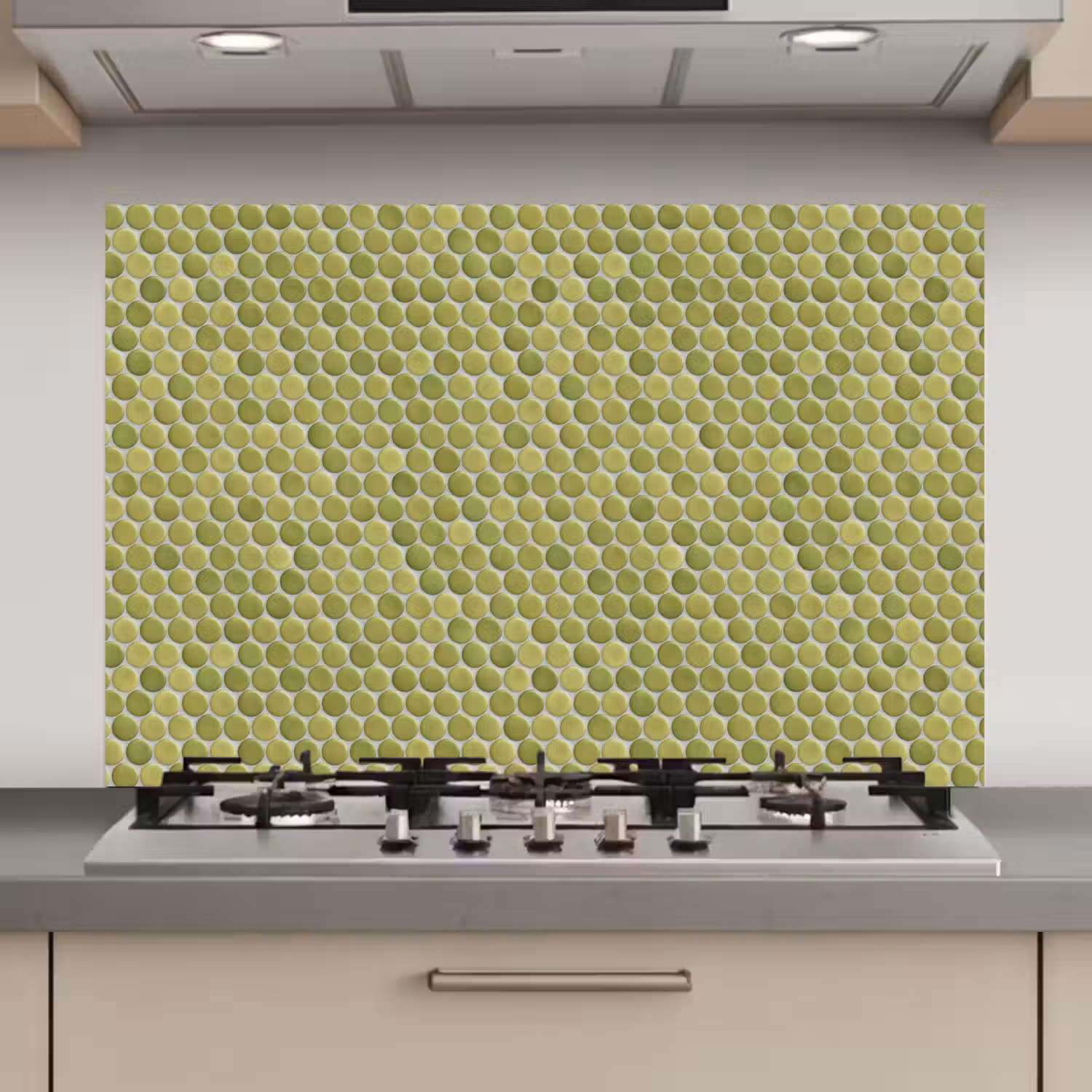 Penny - Mozaïek - Olijfgroen keuken achterwand spatscherm klein 900 -3d_website