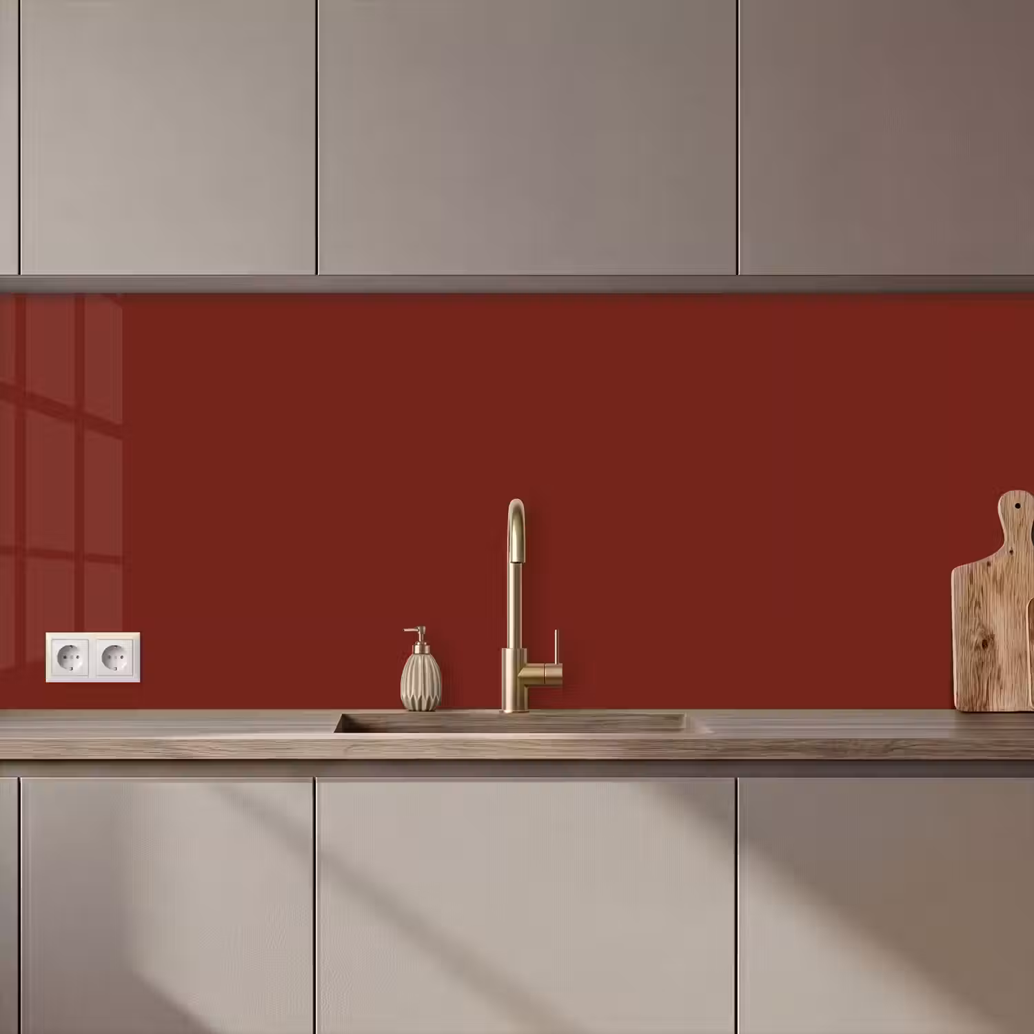 Rustic - Terracotta - Rood keuken achterwand 2 middel 871 zz_3dshopping