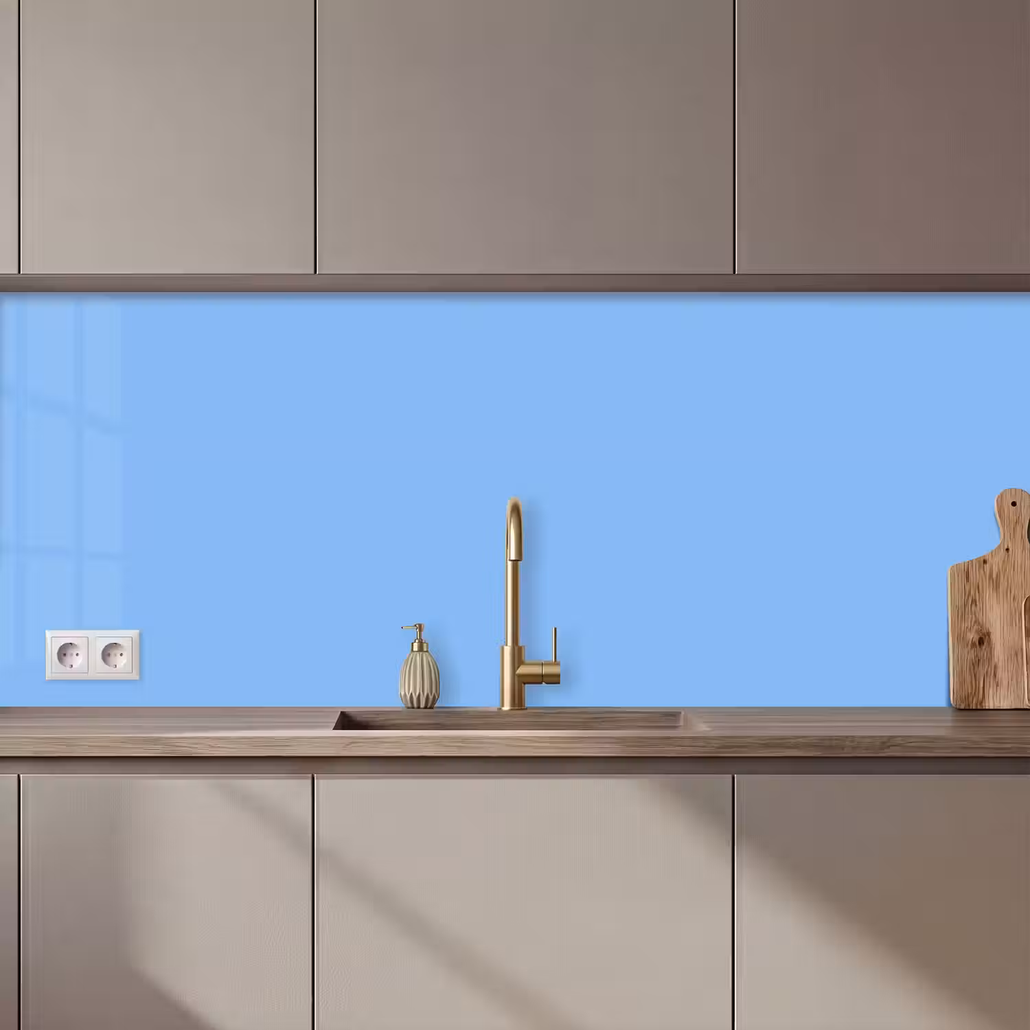 Sky - Glow - Blauw keuken achterwand 2 middel 871 zz_3dshopping