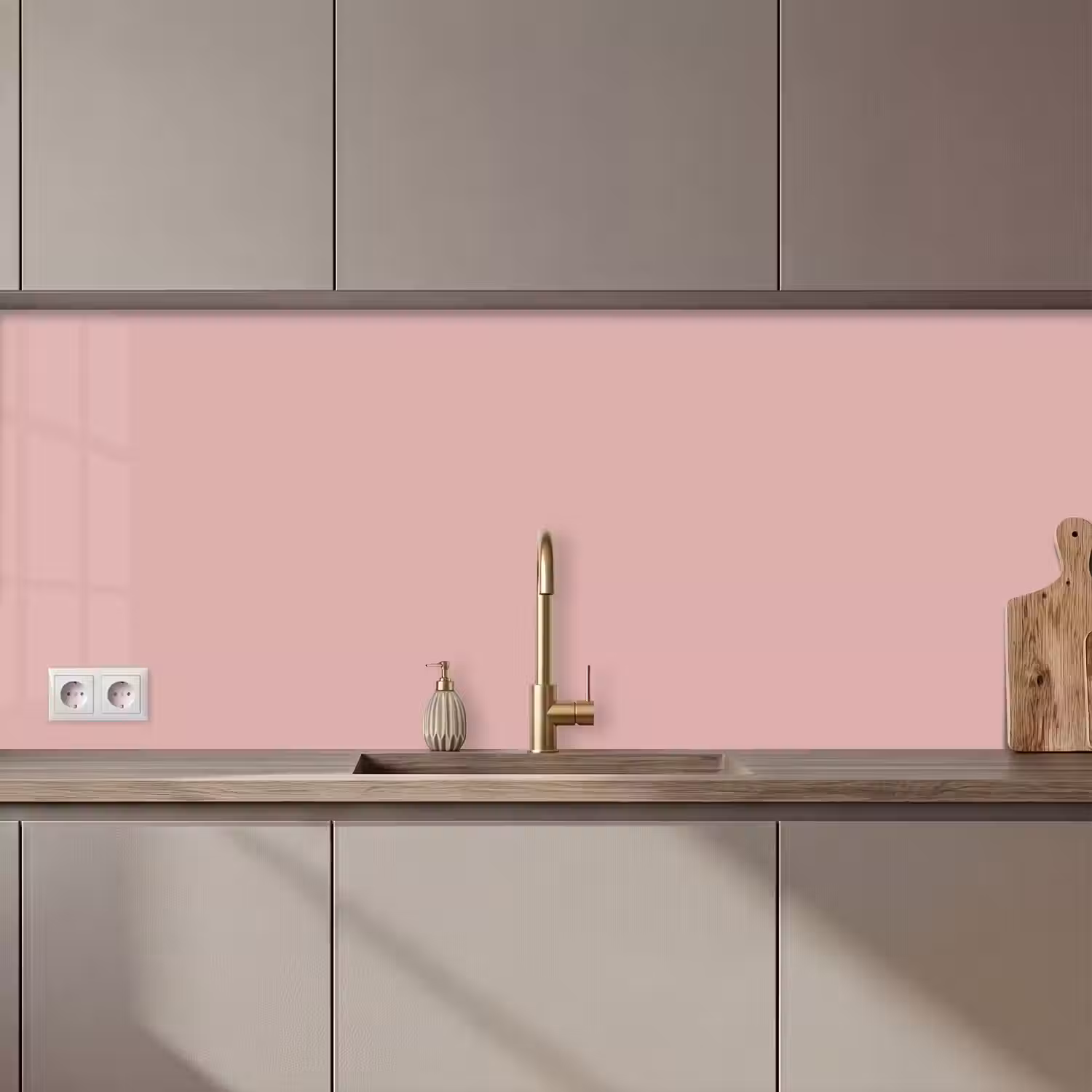 Soft - Blush - Roze keuken achterwand 2 middel 871 zz_3dshopping