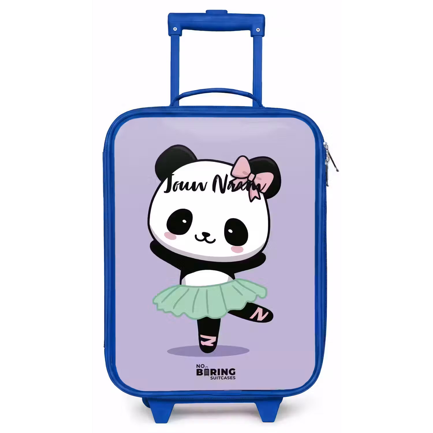 Kawai - Ballet - Panda Kinderkoffer - Blauw klein -zz3dotto