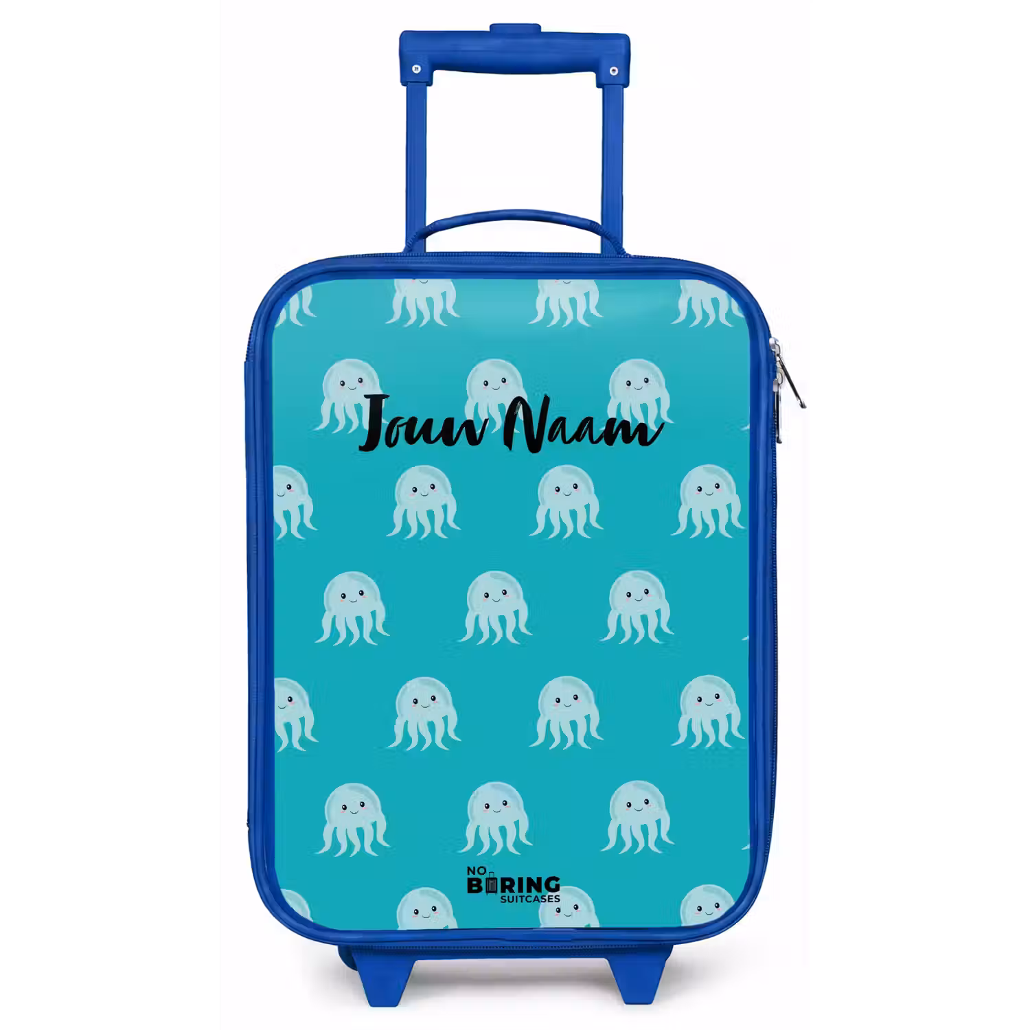 Kekke kwalletjes Kinderkoffer - Blauw klein -zz3dotto