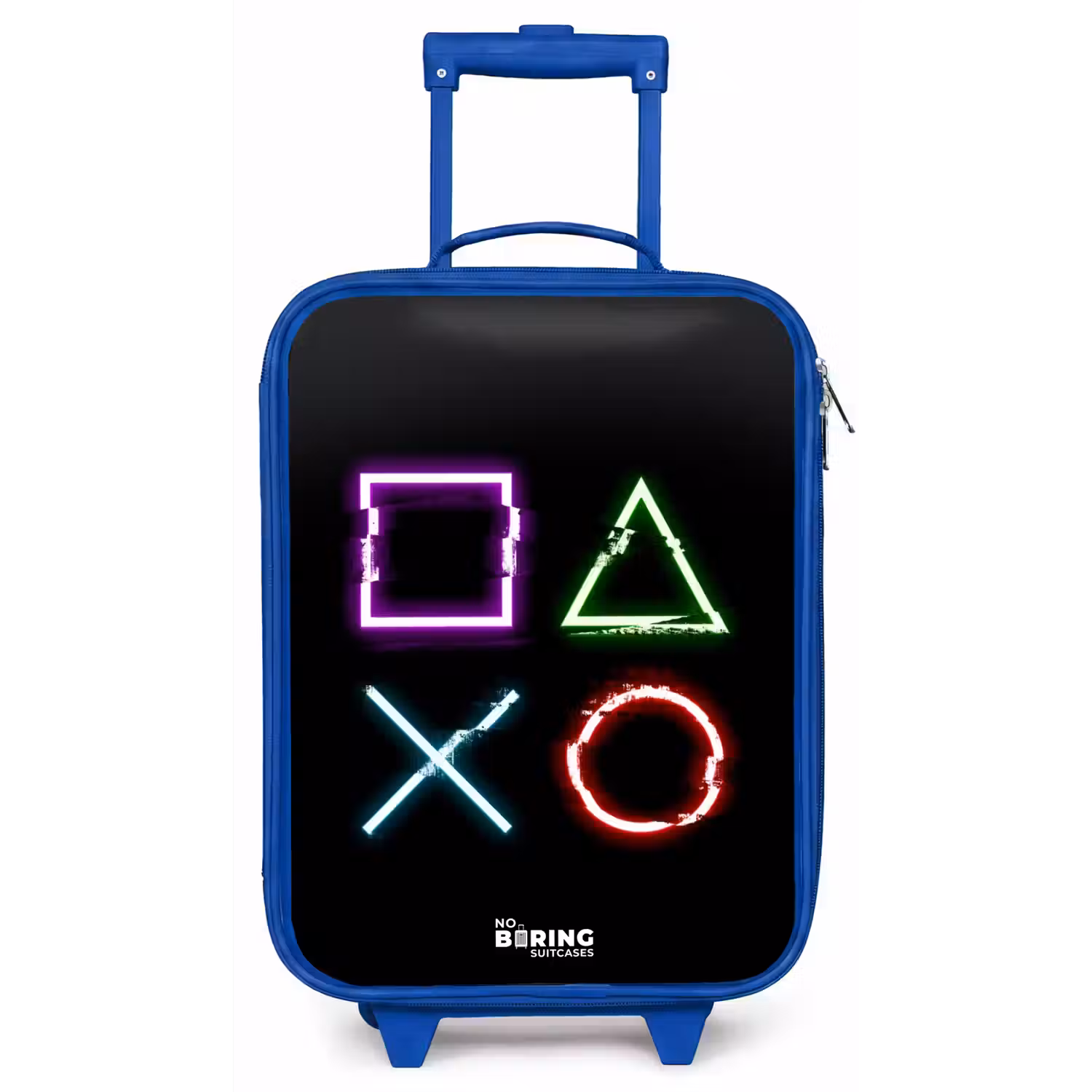 Knoppen van een gameconsole Kinderkoffer - Blauw klein -zz3dotto