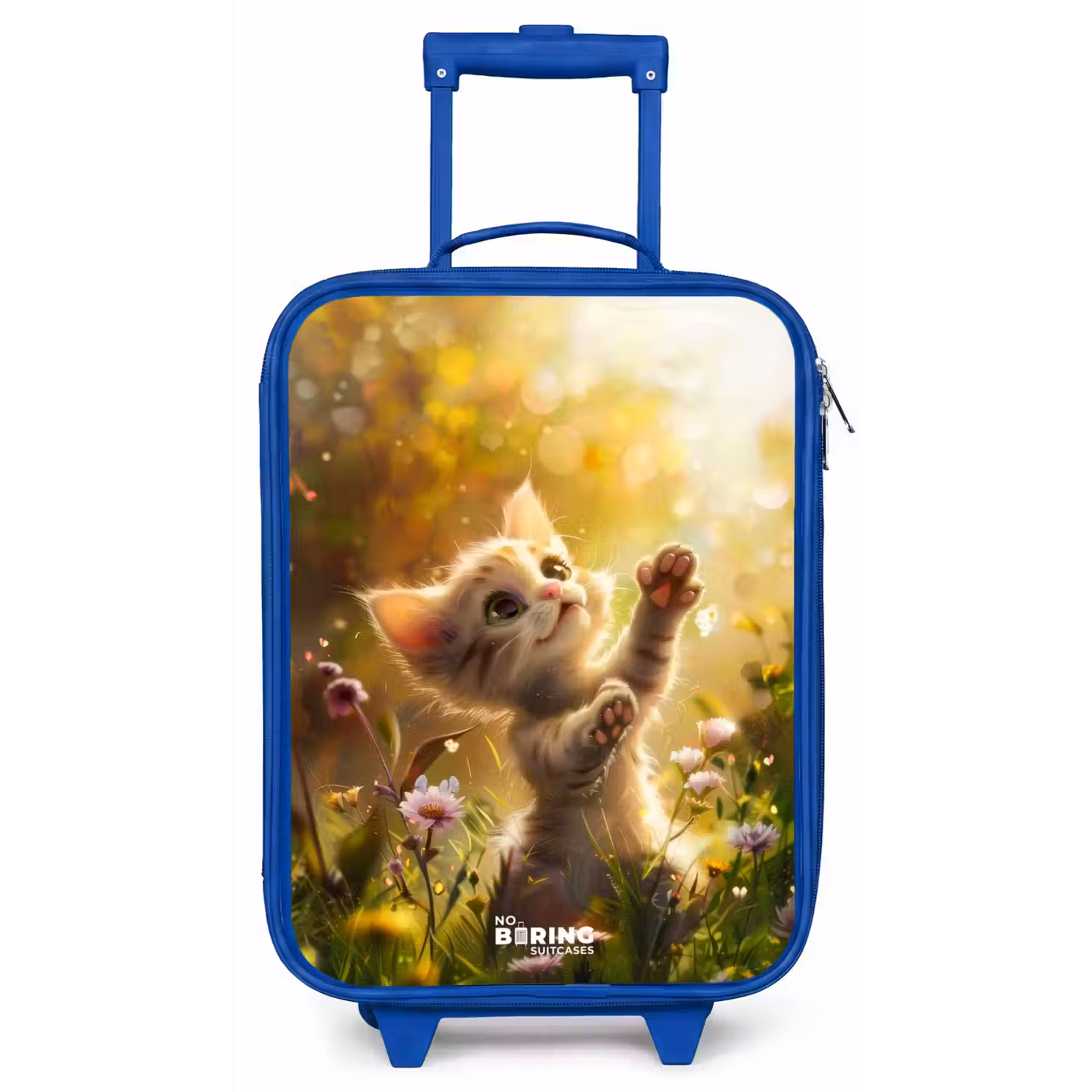 Koosje kitten Kinderkoffer - Blauw klein -zz3dotto