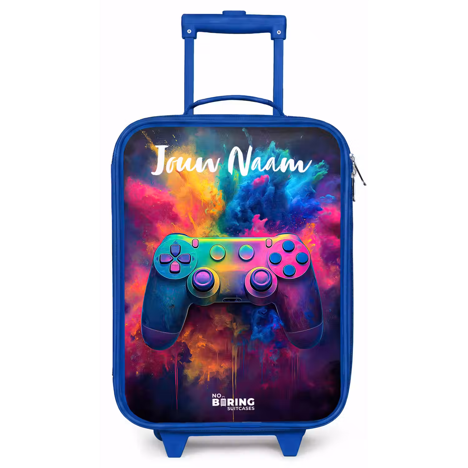 Game - Controller - Kleurrijk - Explosie Kinderkoffer - Blauw klein -zz3dotto