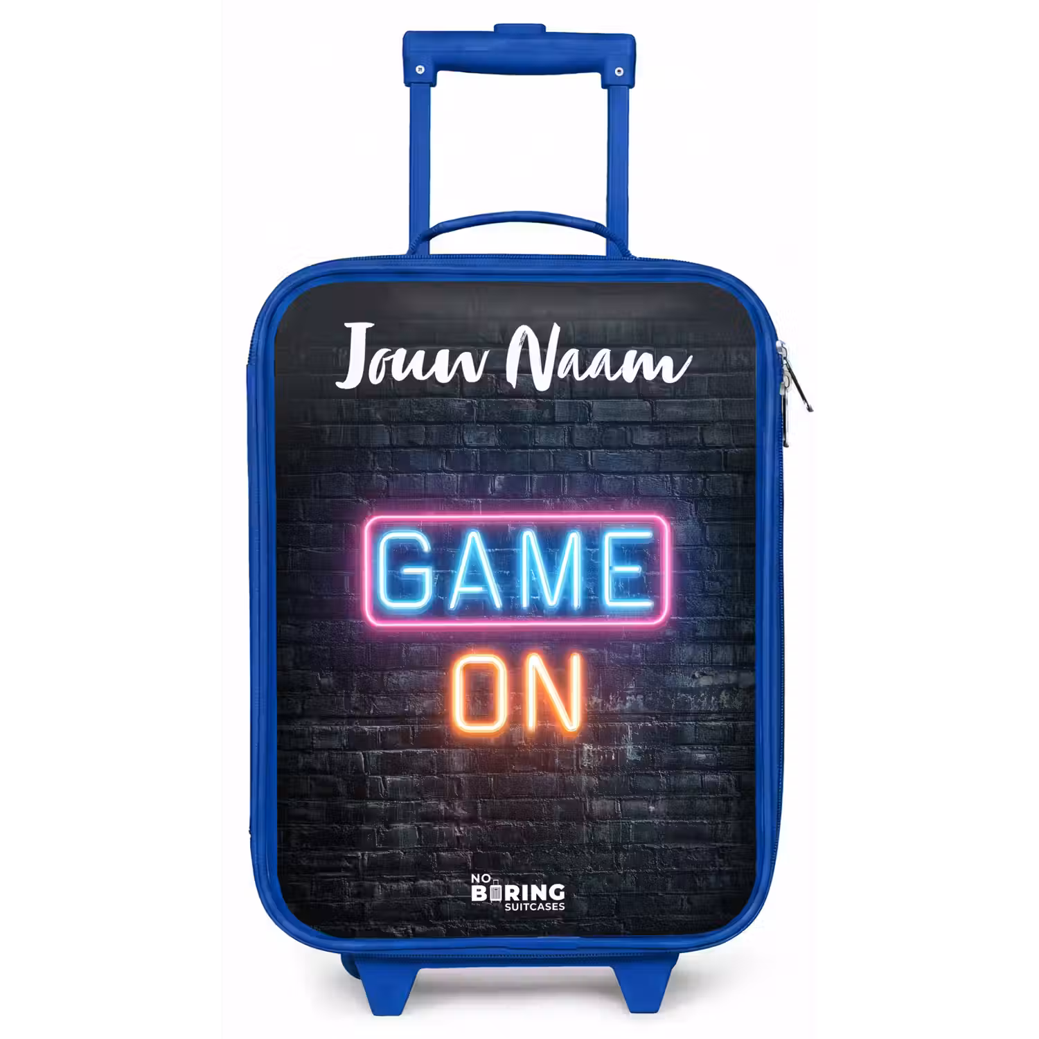 Game - Neon - Muur Kinderkoffer - Blauw klein -zz3dotto