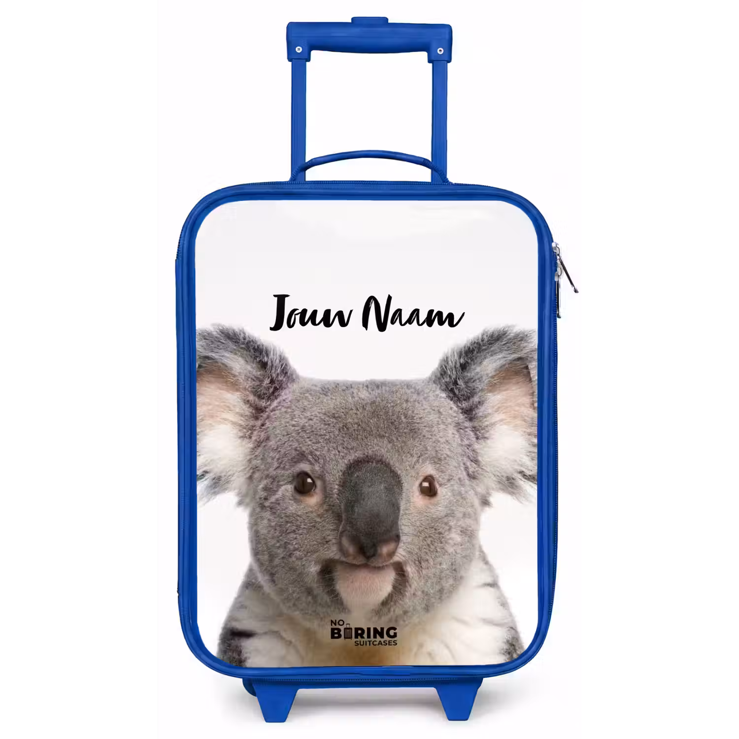 Schattige Koala Beer Kinderkoffer - Blauw klein -zz3dotto