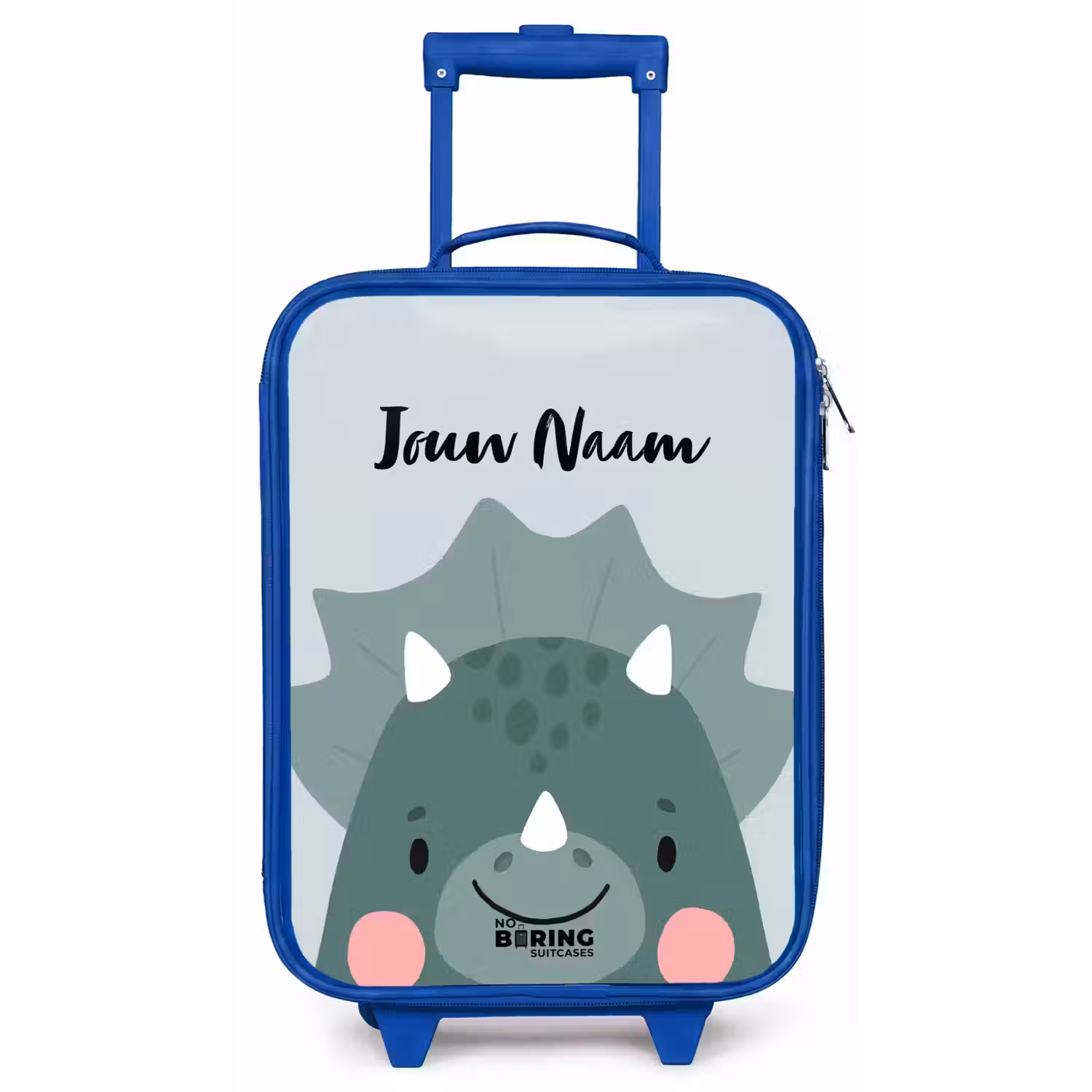 Tigo triceratops Kinderkoffer - Blauw klein -zz3dotto