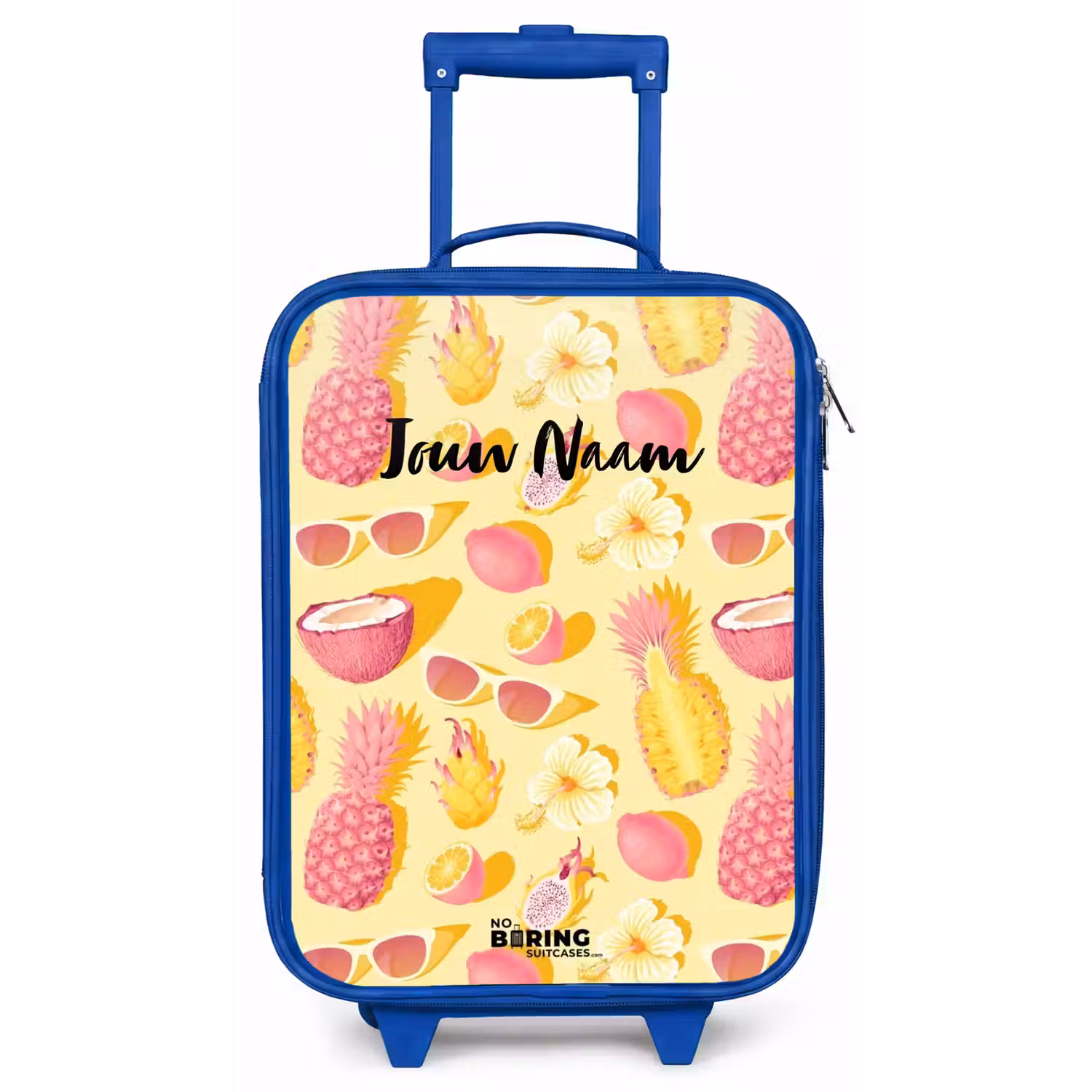 Pina colada Kinderkoffer - Blauw klein -zz3dotto
