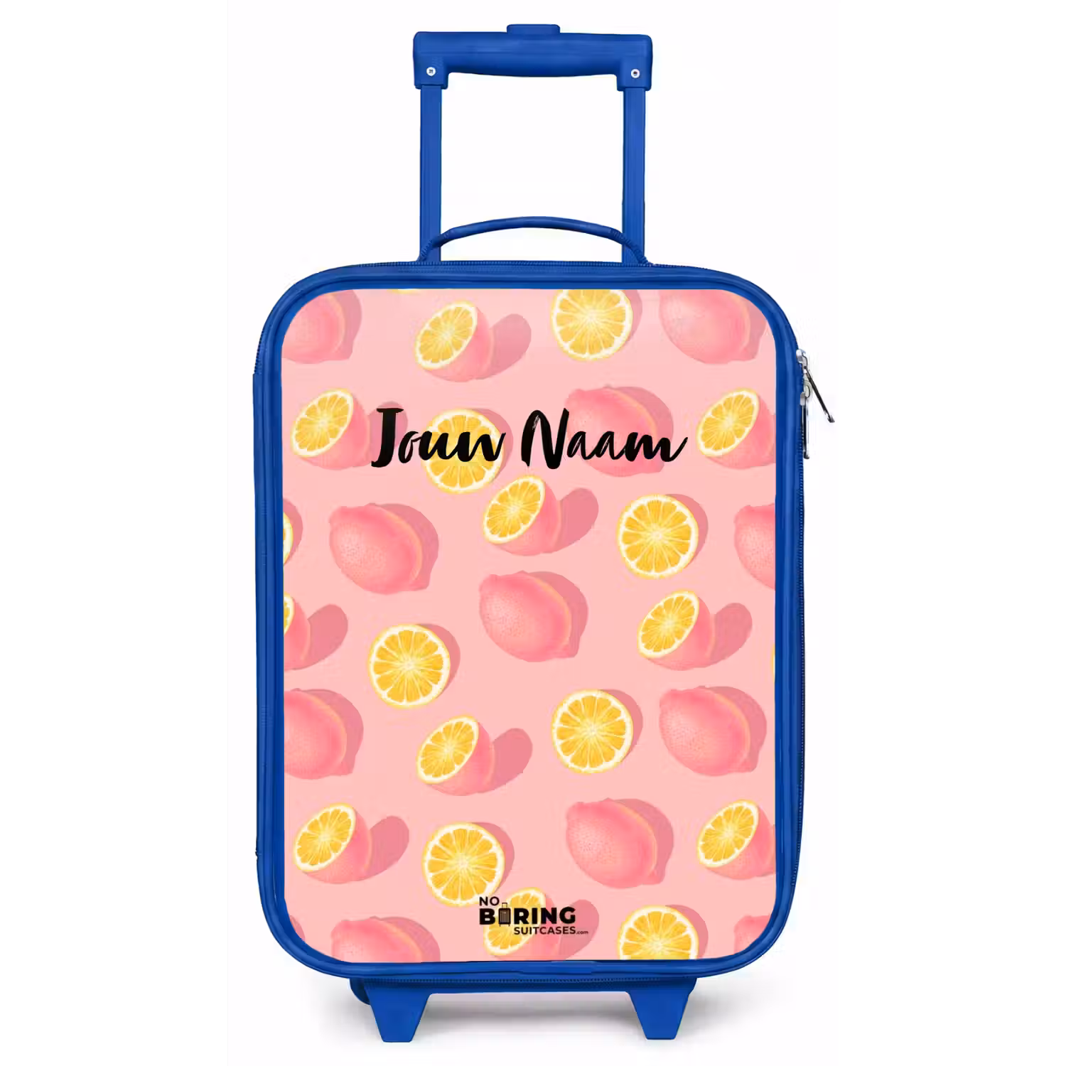 Pink limoncello Kinderkoffer - Blauw klein -zz3dotto