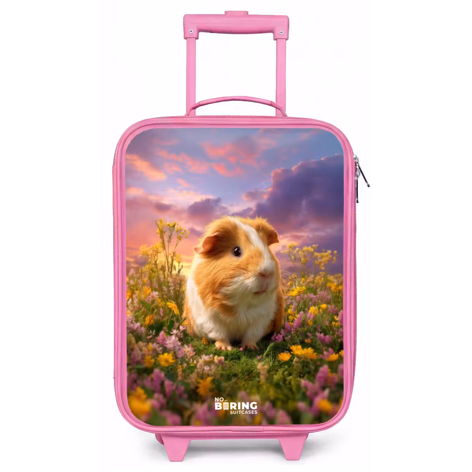 Cavia - Natuur - Dier Kinderkoffer - Roze klein -zz3dotto