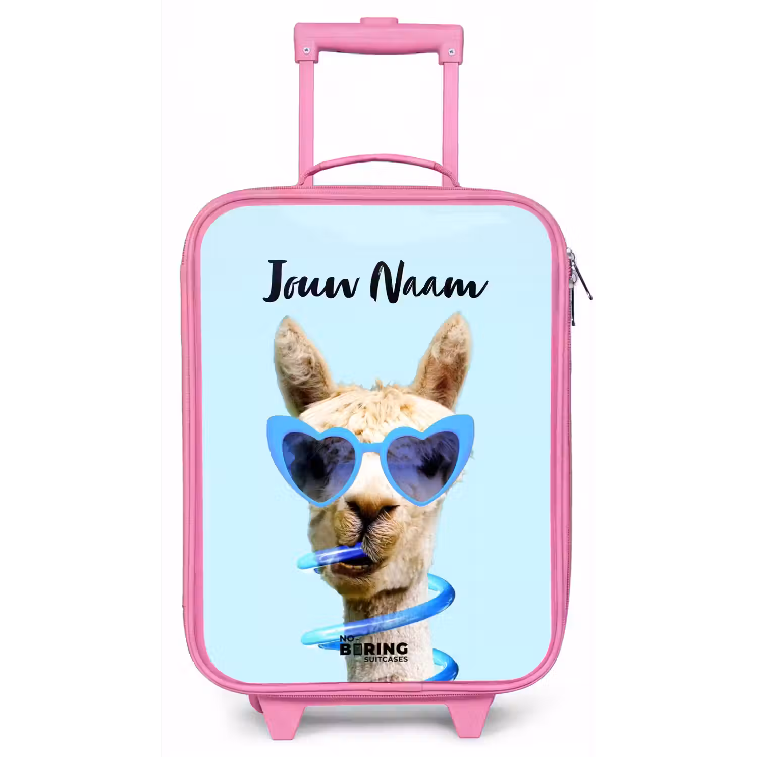 Allard Alpaca Kinderkoffer - Roze klein -zz3dotto