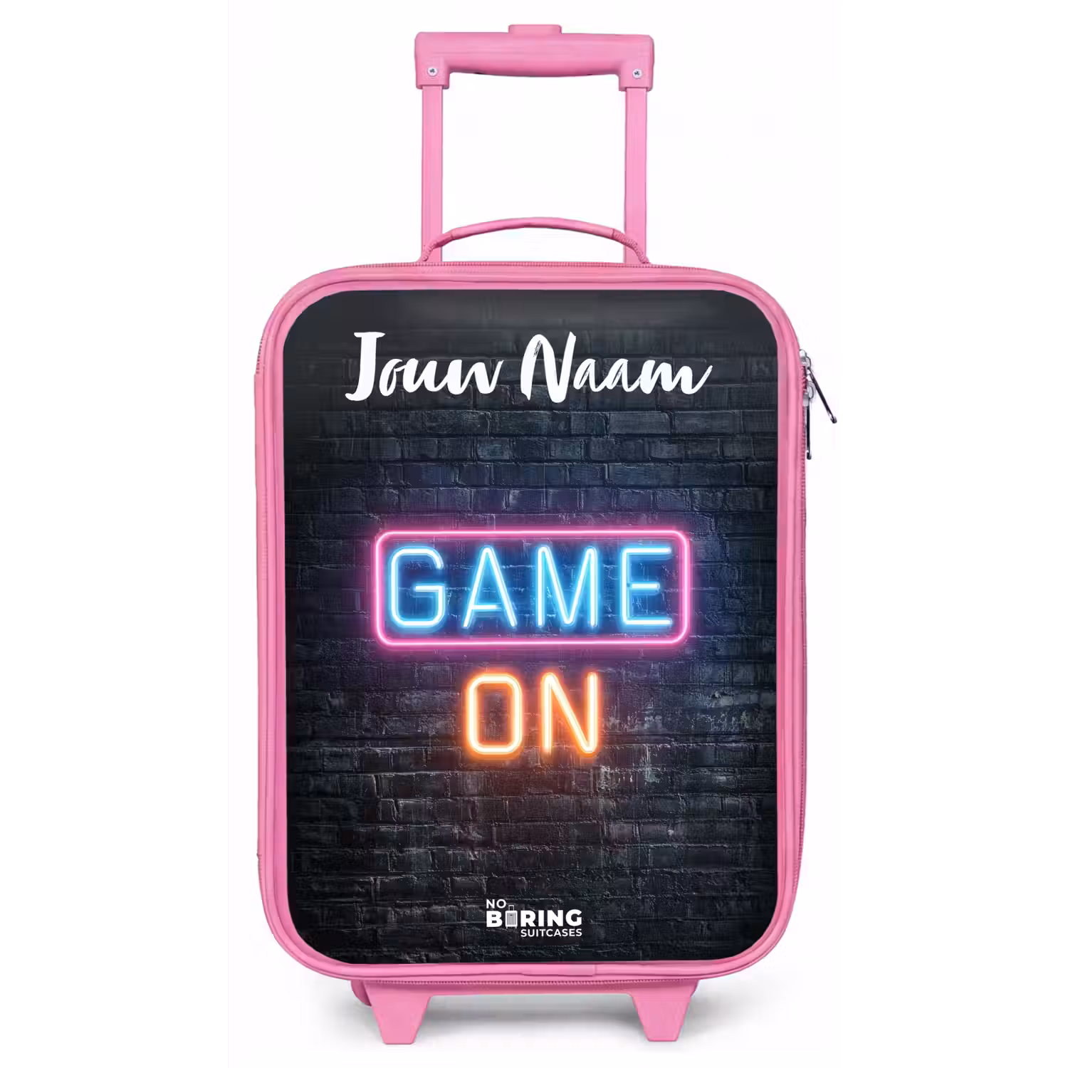 Game - Neon - Muur Kinderkoffer - Roze klein -zz3dotto
