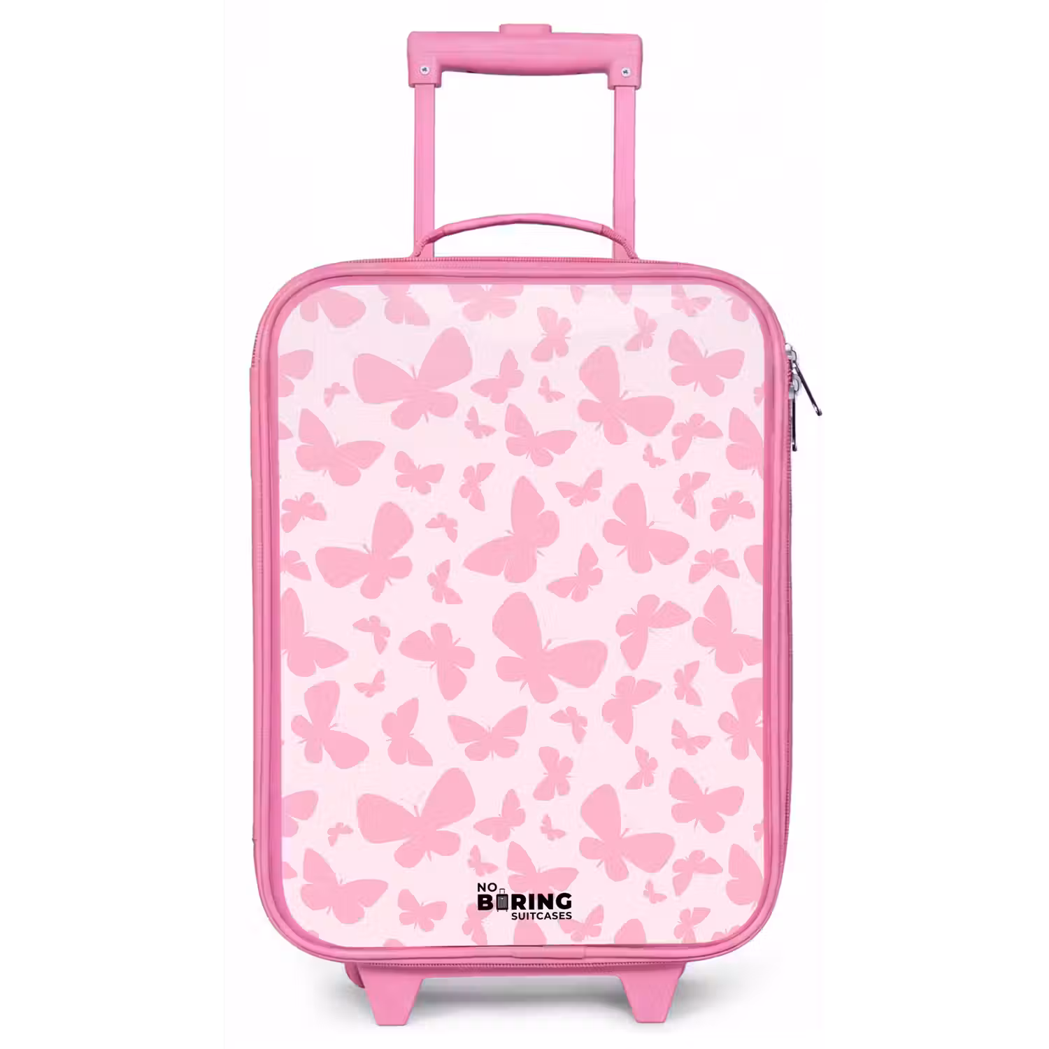 Roze vlinders Kinderkoffer - Roze klein -zz3dotto