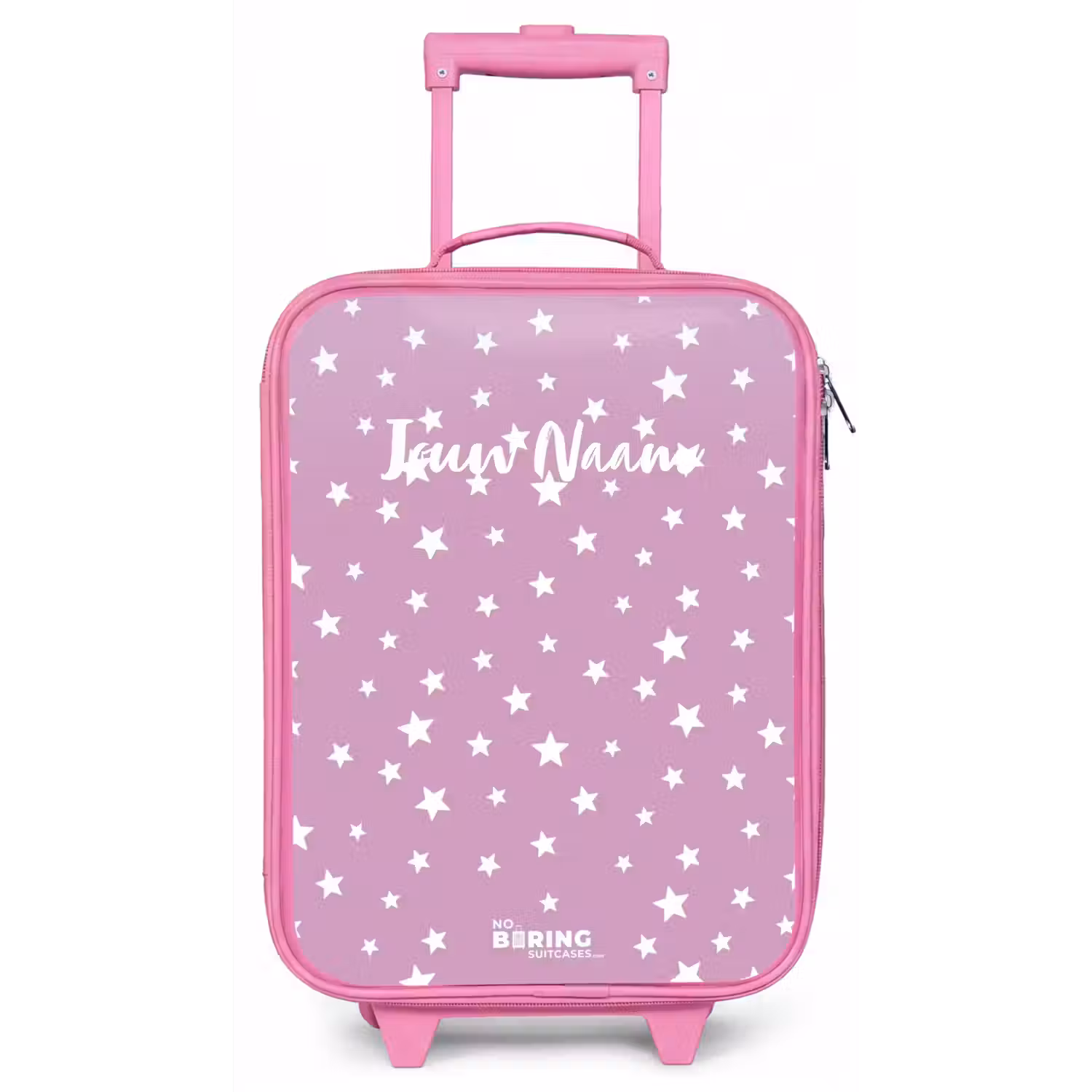 Sterrenstof Kinderkoffer - Roze klein -zz3dotto