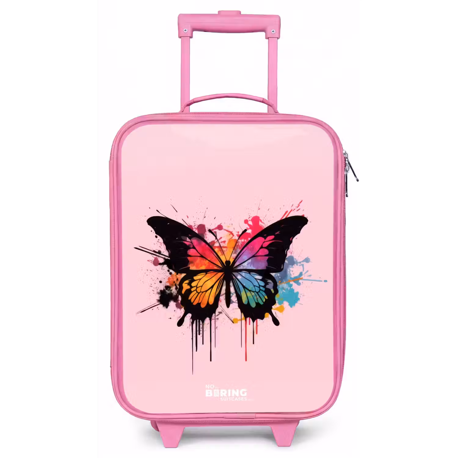 Vlinderverf Kinderkoffer - Roze klein -zz3dotto