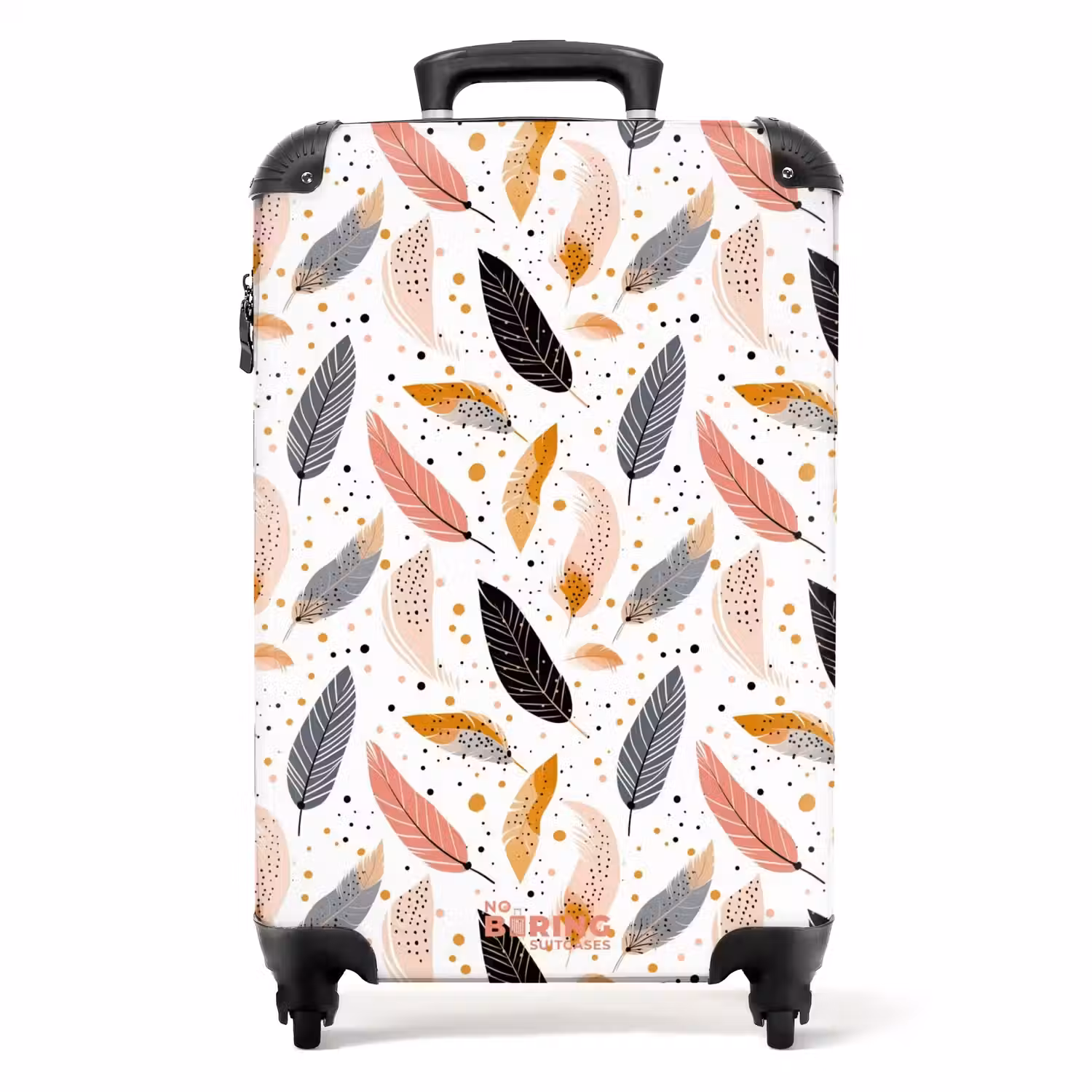 Boho - Verenpatroon NBS - Handbagage koffer - Unisex middel -productfoto_recht