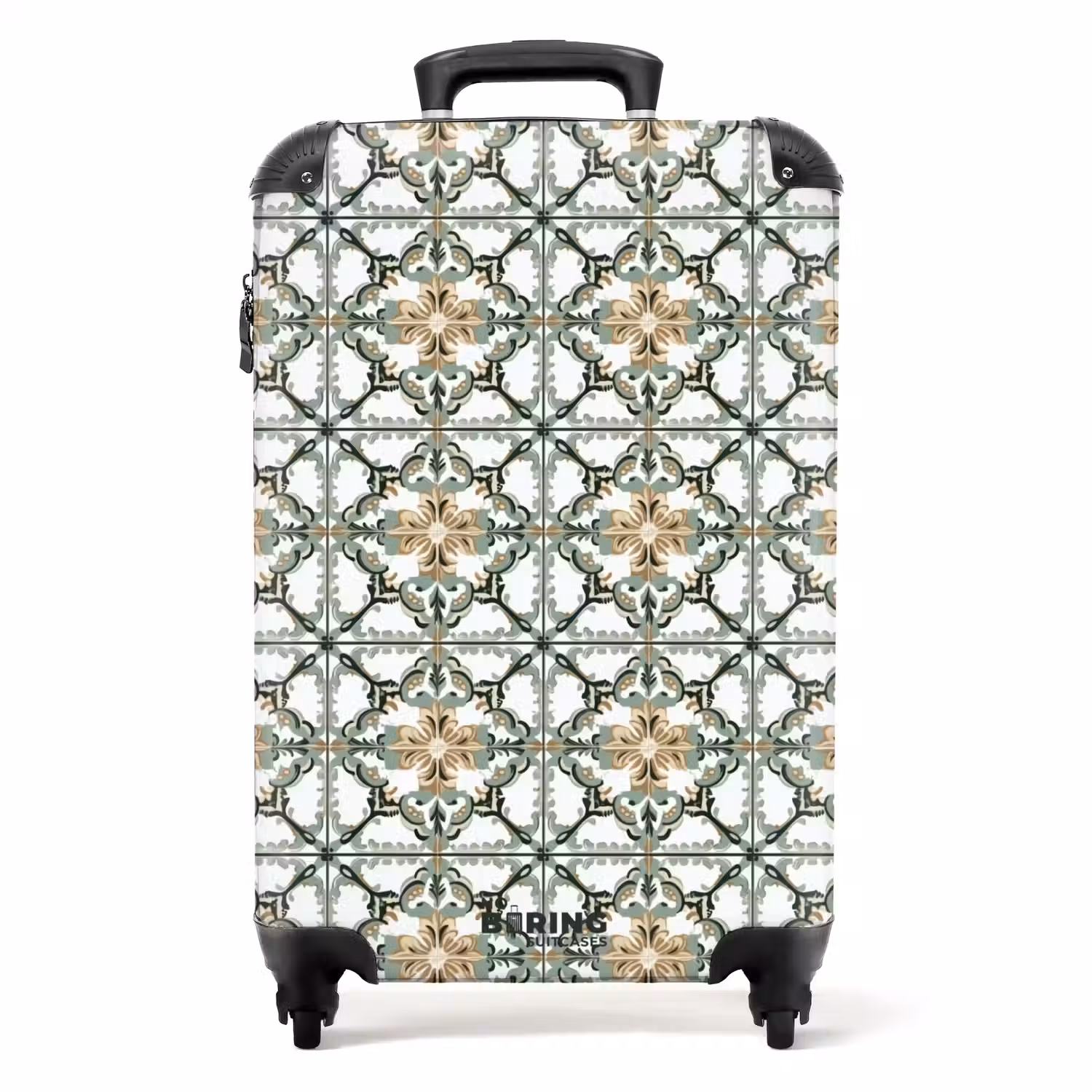 Floraal - Verweerd - Keurrijk NBS - Handbagage koffer - Volwassenen Unisex middel -productfoto_recht