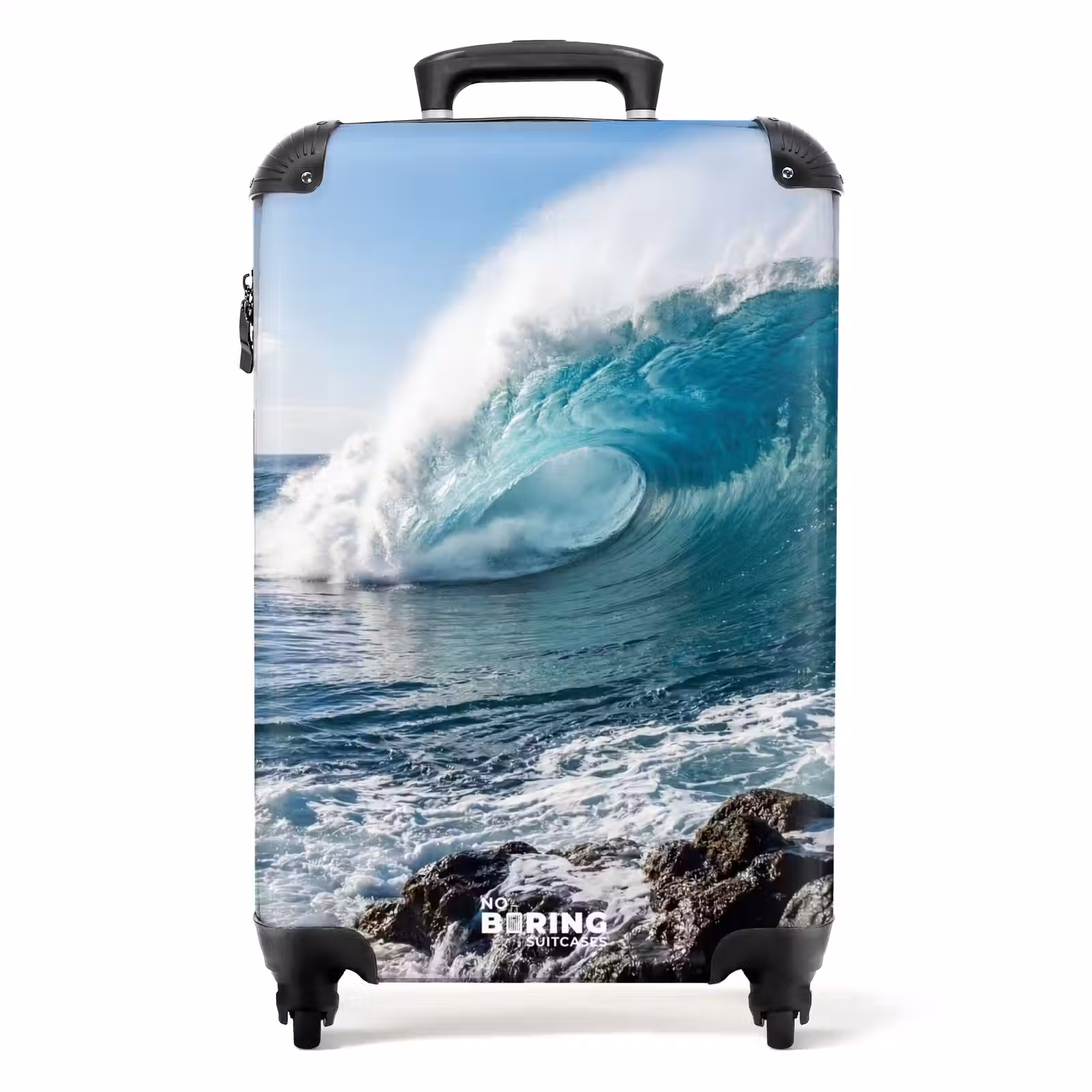 Koffer - Golf - Oceaan - Brekend - Water - Blauw — 1