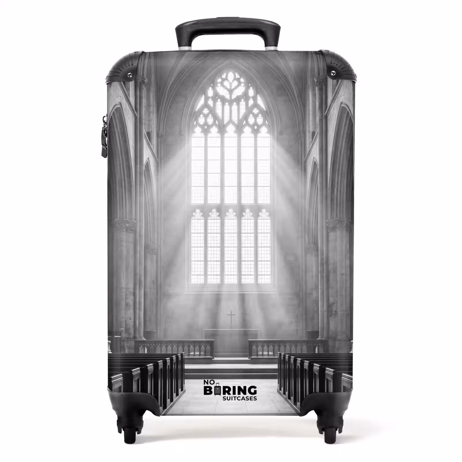 Koffer - Kerk - Interieur - Lichtstralen - Architectuur - Klassiek - Kerk - Interieur - Lichtstralen - Architectuur - Klassiek NBS - Handbagage koffer - Volwassenen Unisex middel