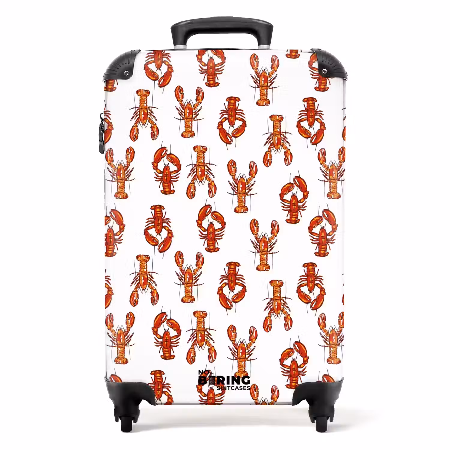 Kreeften patroon NBS - Handbagage koffer - Volwassenen Unisex middel -productfoto_recht