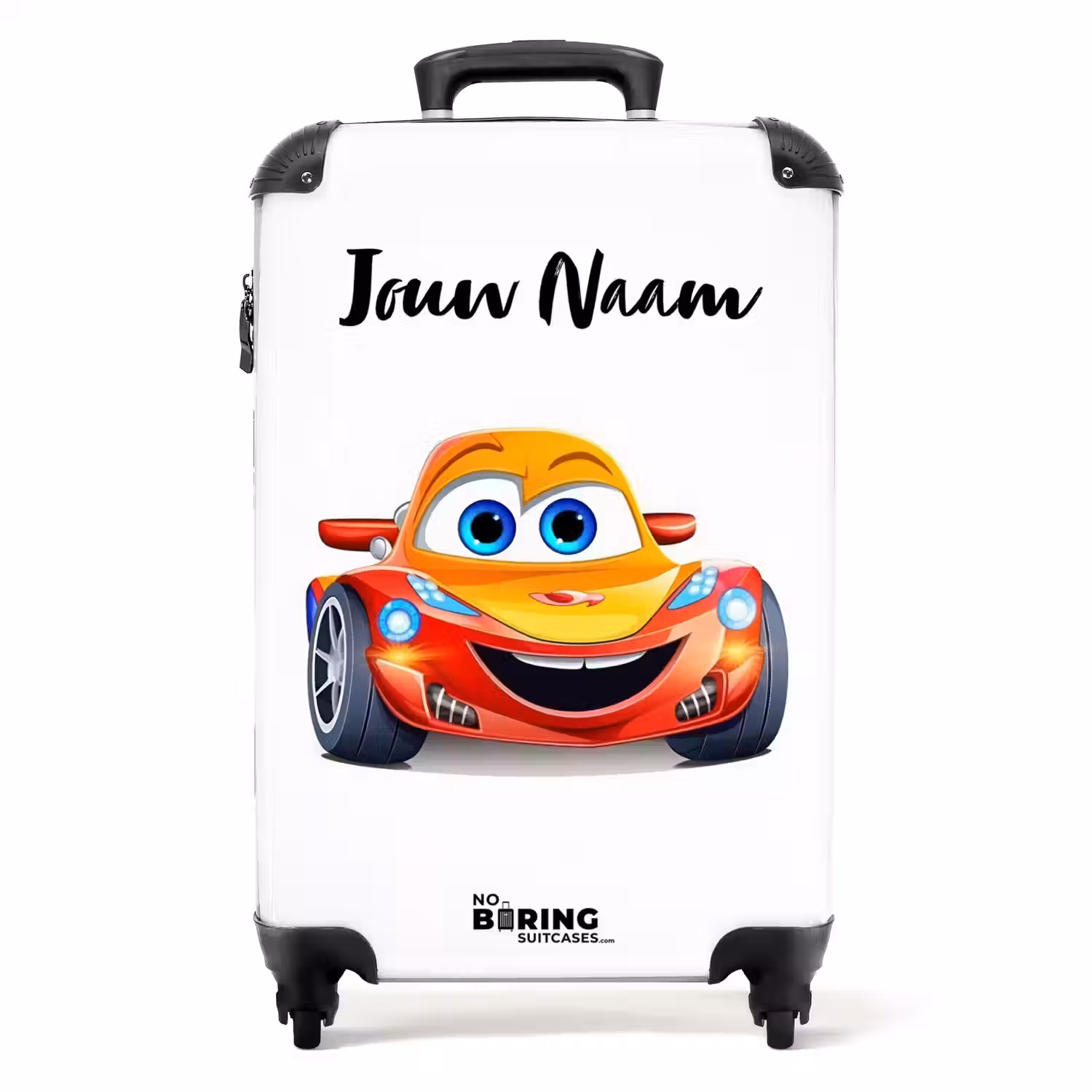 Auke auto NBS - Handbagage koffer - Kinderen Unisex middel -productfoto_recht