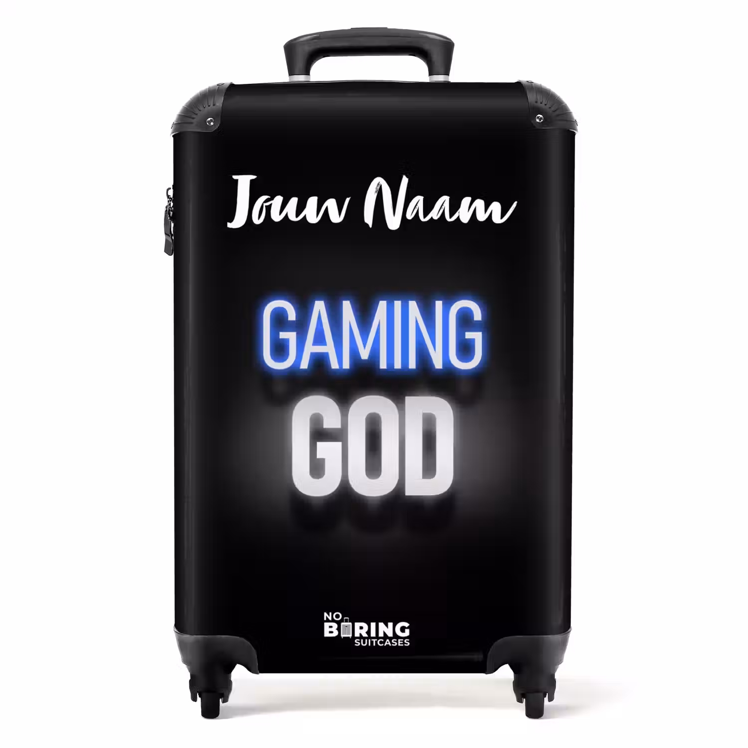 Gaming God NBS - Handbagage koffer - Kinderen Unisex middel -productfoto_recht