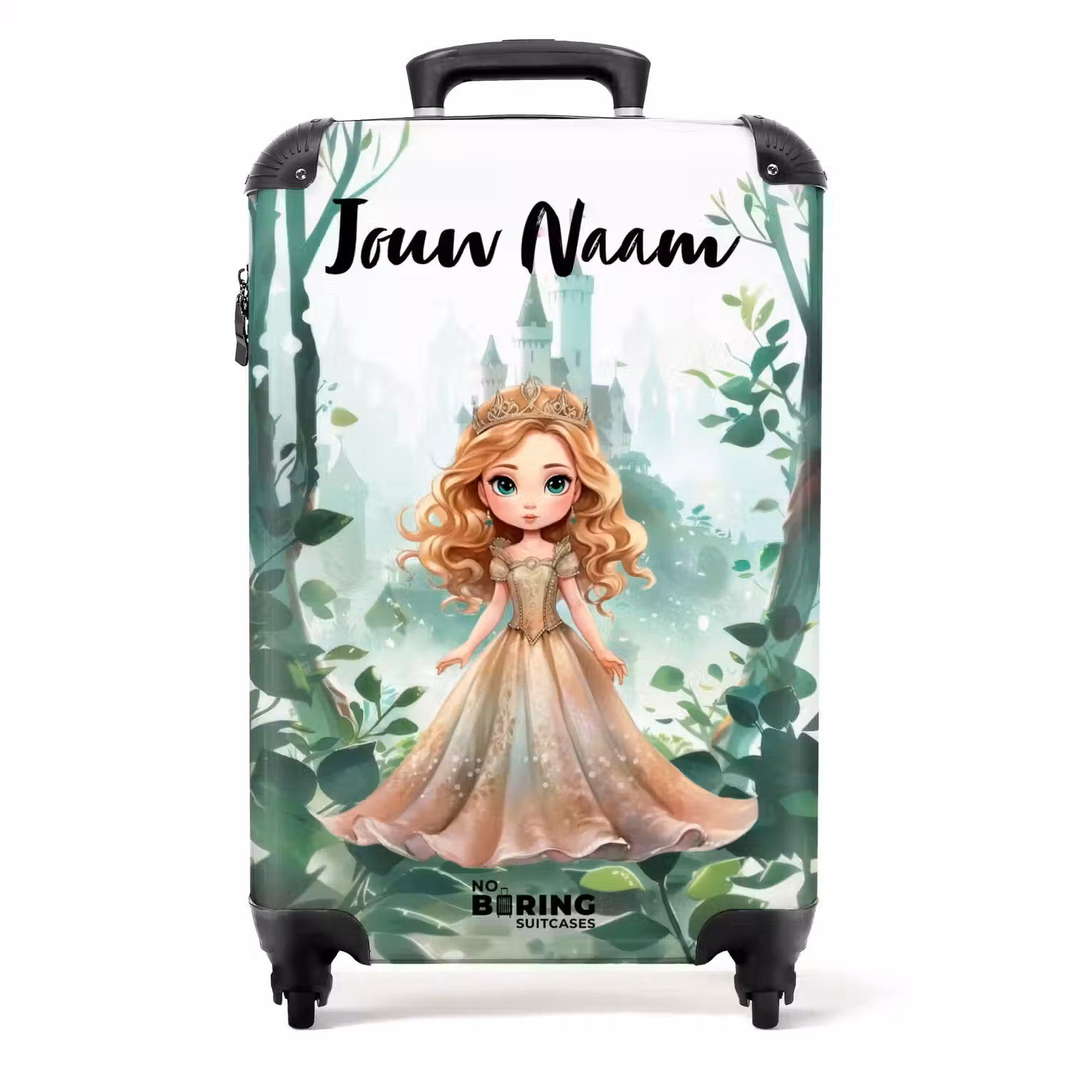 Grace groenrijk NBS - Handbagage koffer - Kinderen Unisex middel -productfoto_recht