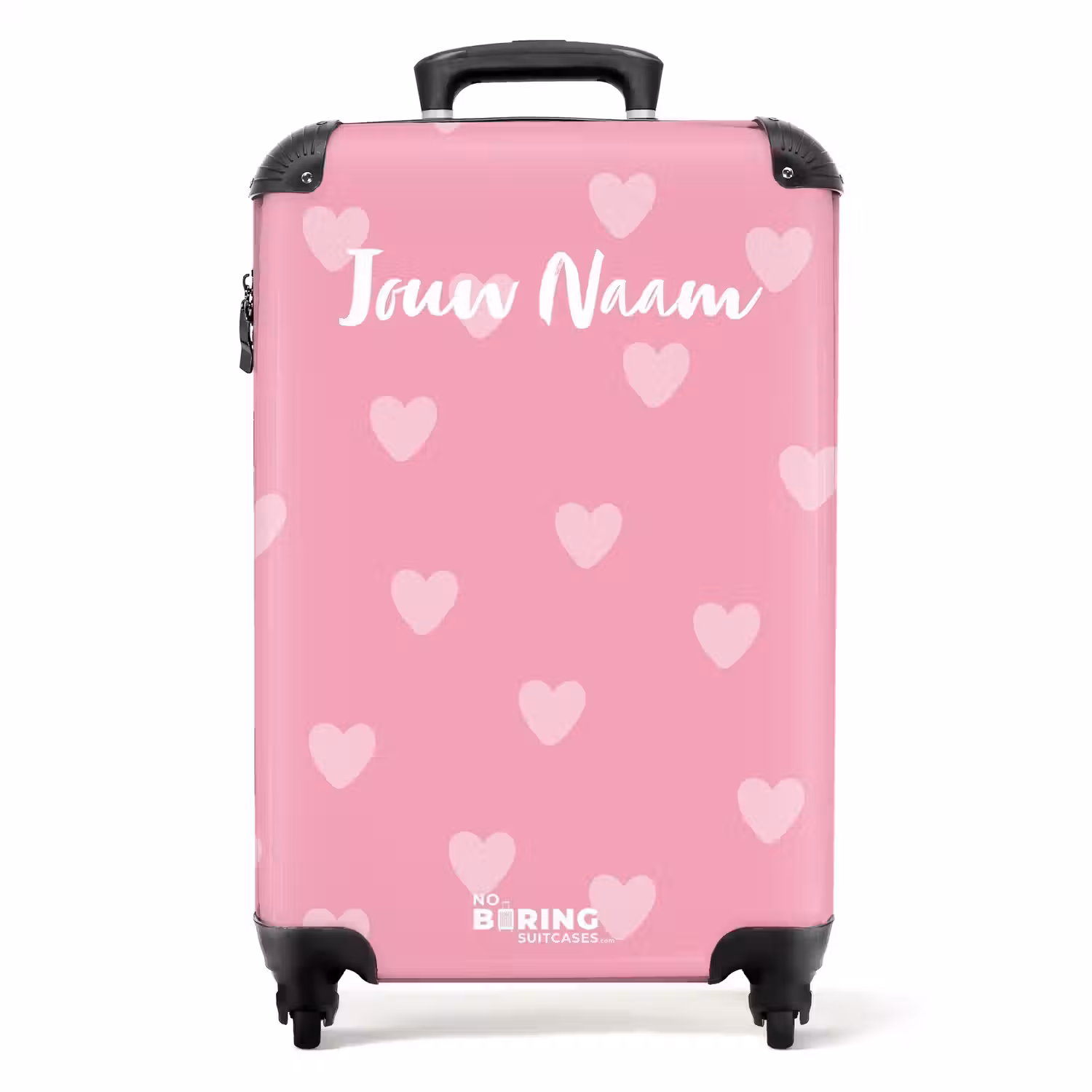 Hartjesritme NBS - Handbagage koffer - Kinderen Unisex middel -productfoto_recht