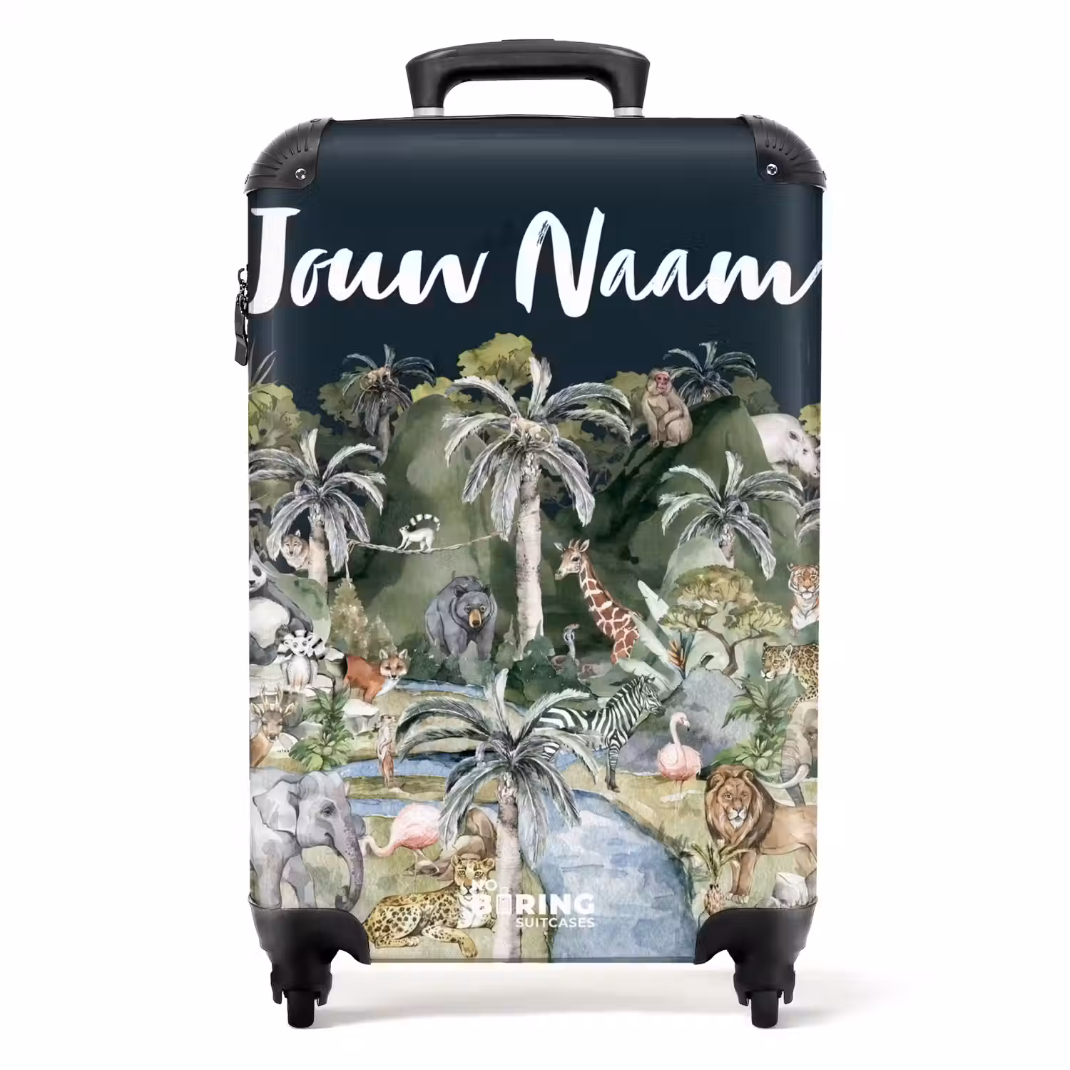 Jungle in de maneschijn NBS - Handbagage koffer - Kinderen Unisex middel -productfoto_recht