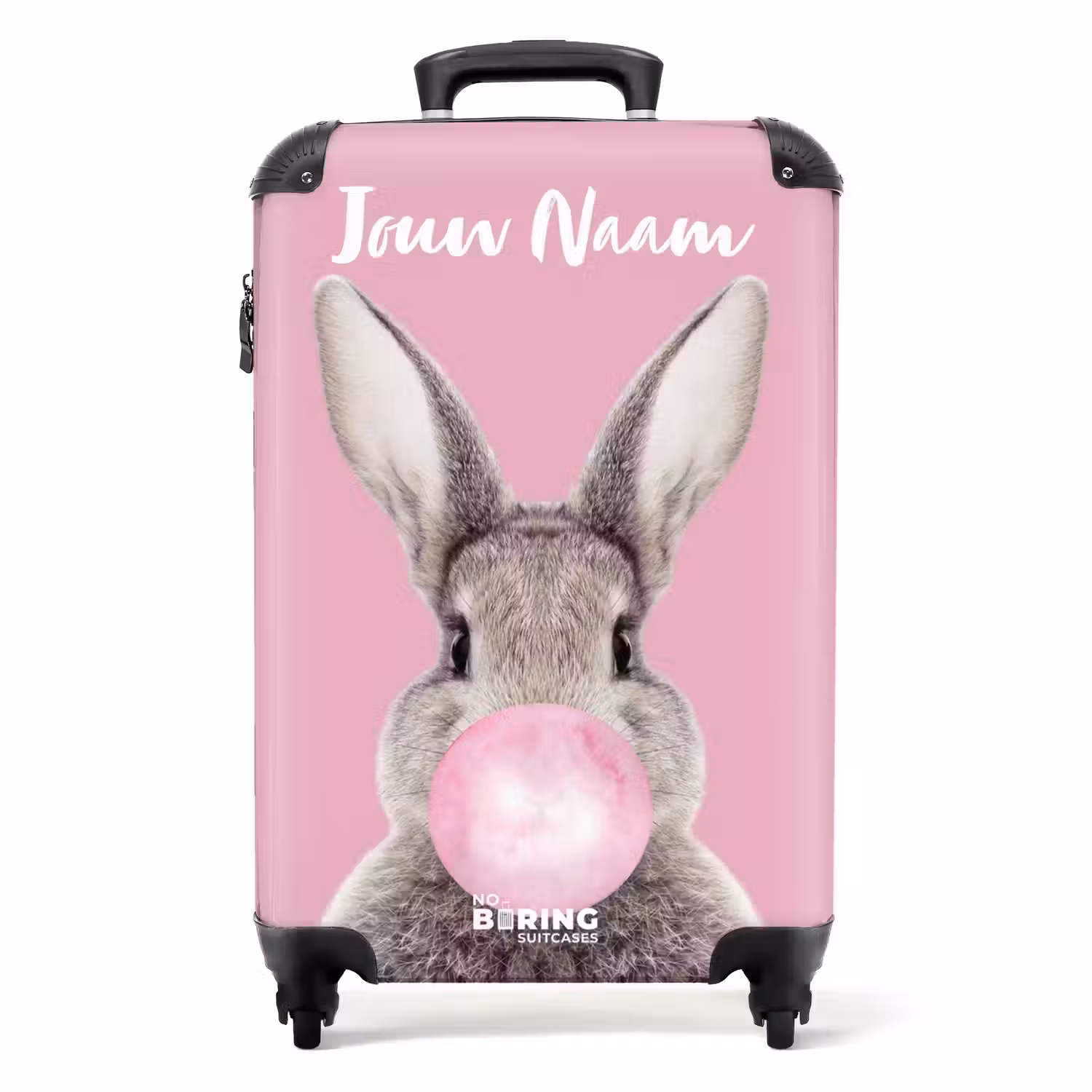 Kauwend knaagje NBS - Handbagage koffer - Kinderen Unisex middel -productfoto_recht